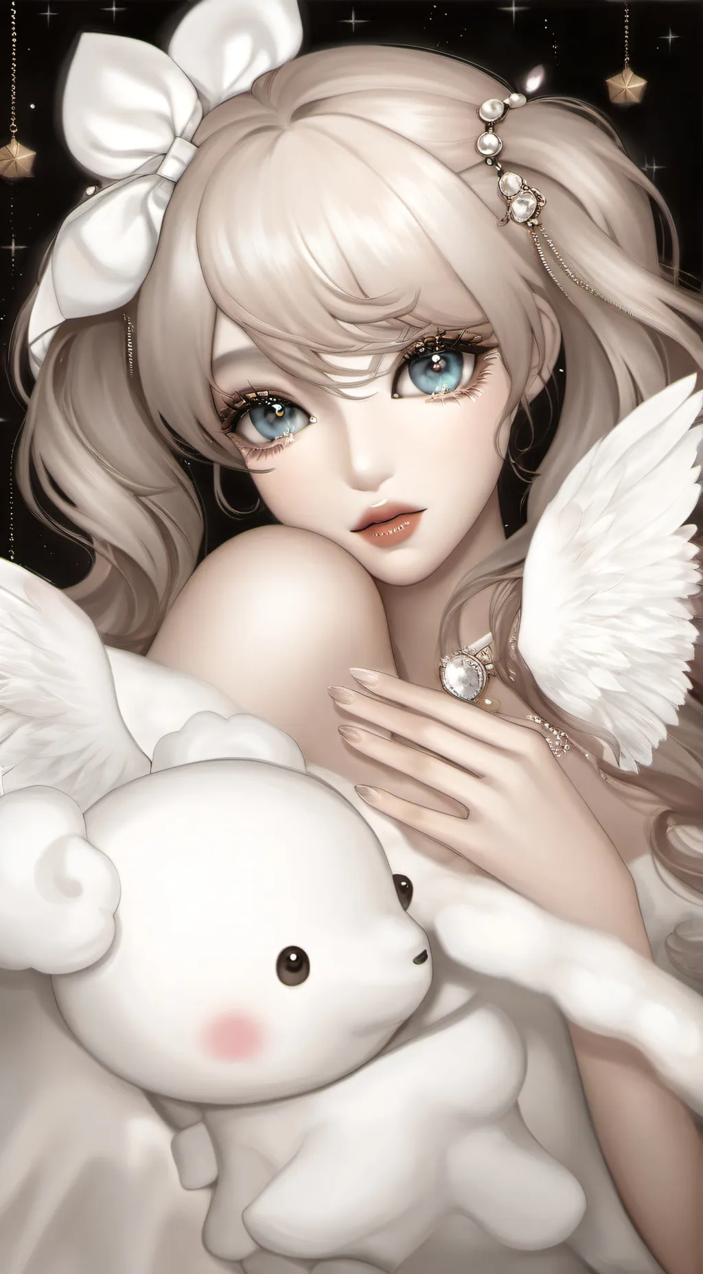 ai character: 💩 background