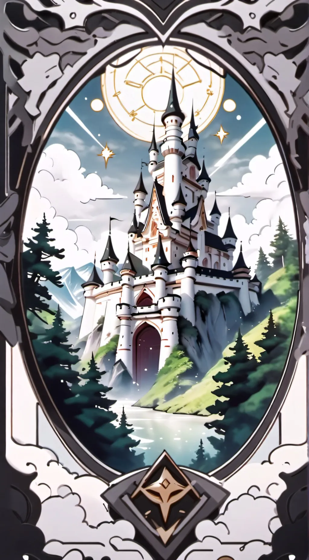 ai character: hogwarts soulmate background