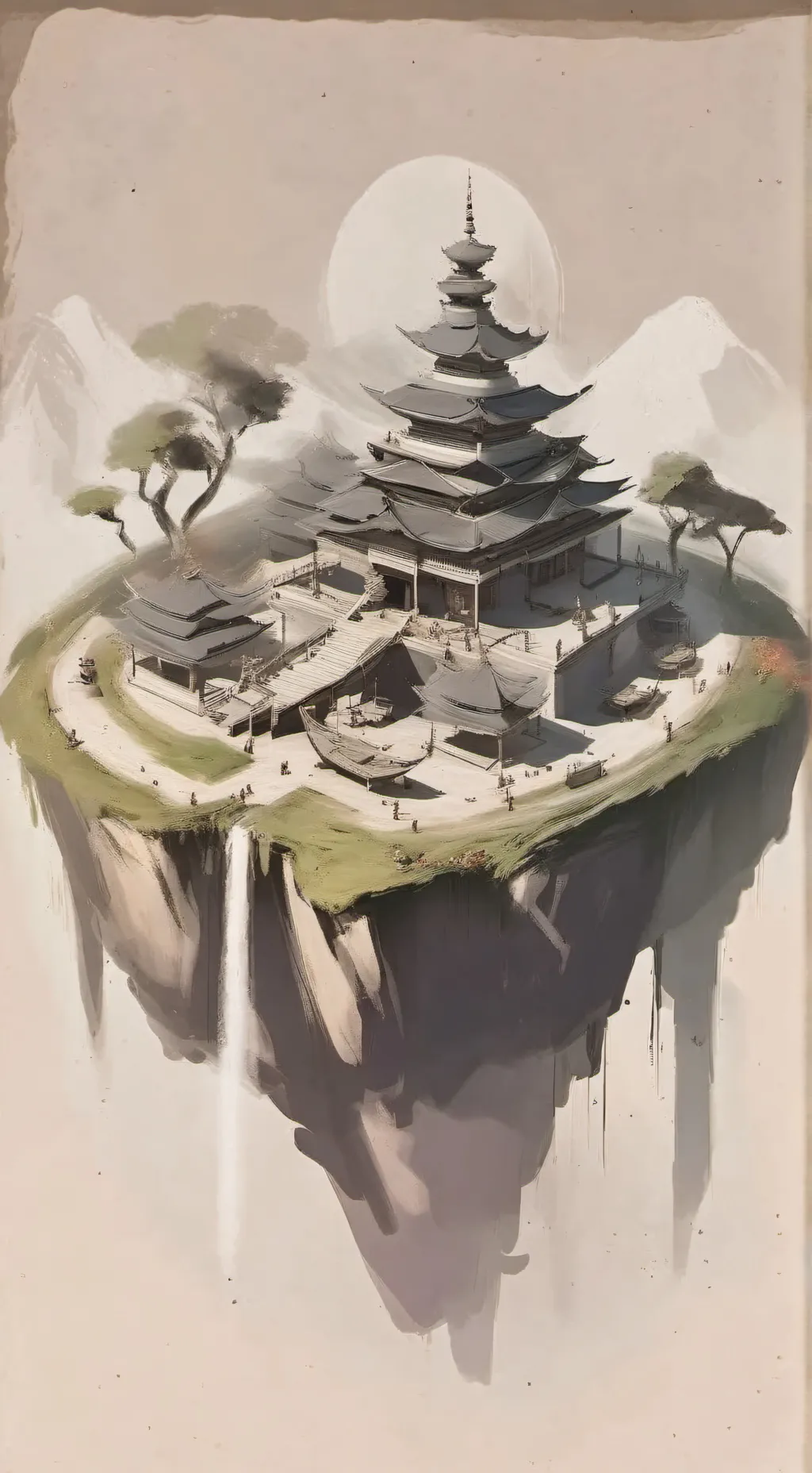 ai character: MHA island part 2 background