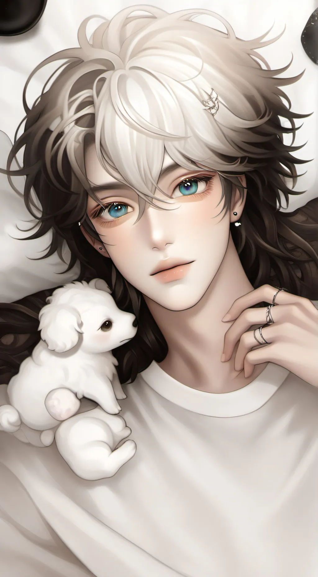 ai character: 🦴🫑Augustine🫑🦴 background