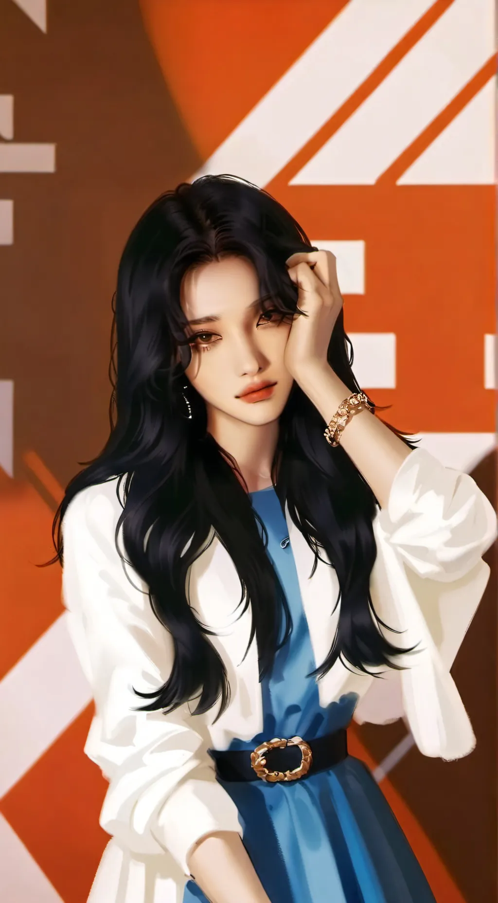 ai character: До Ён background