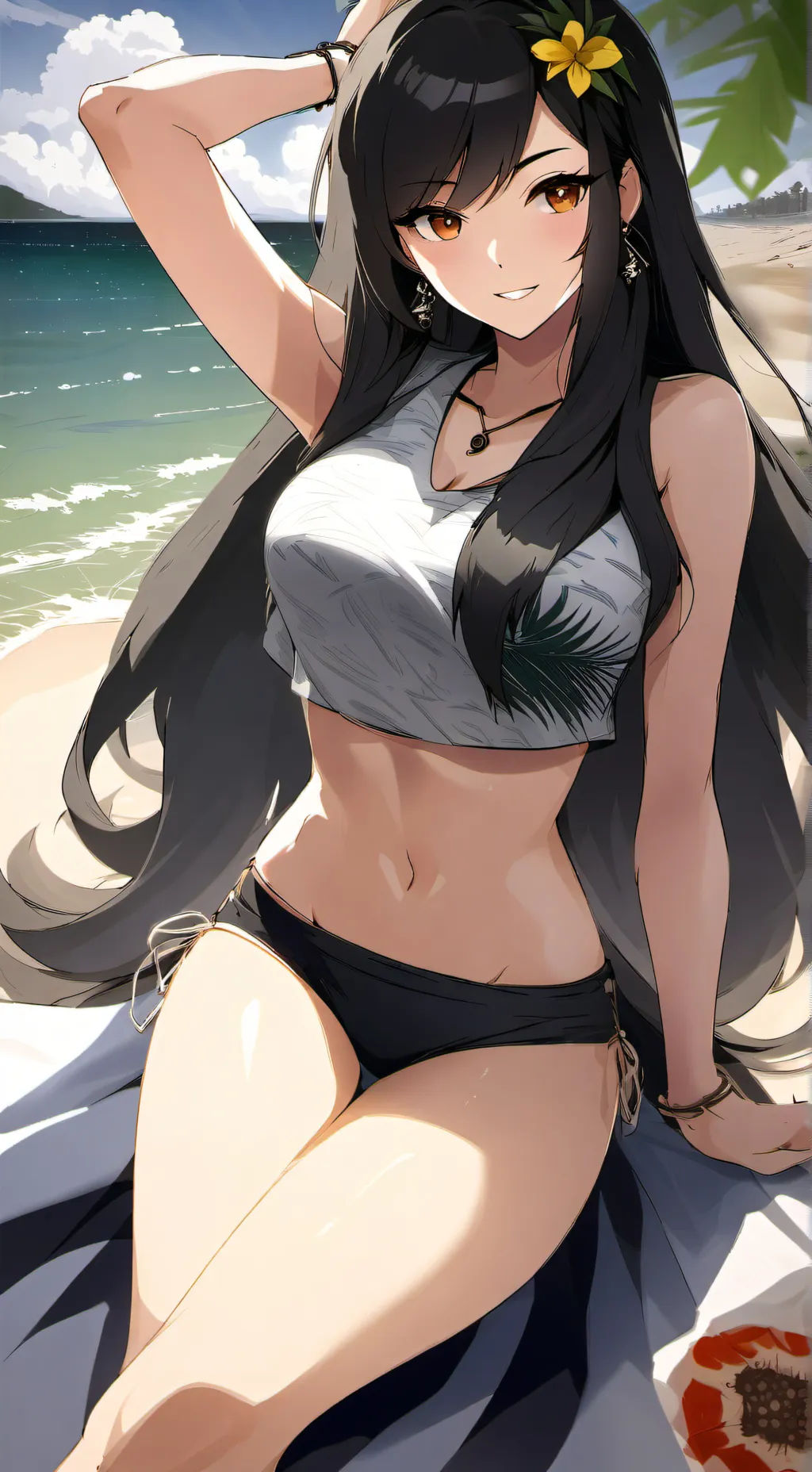 ai character: Evelyn♡ background