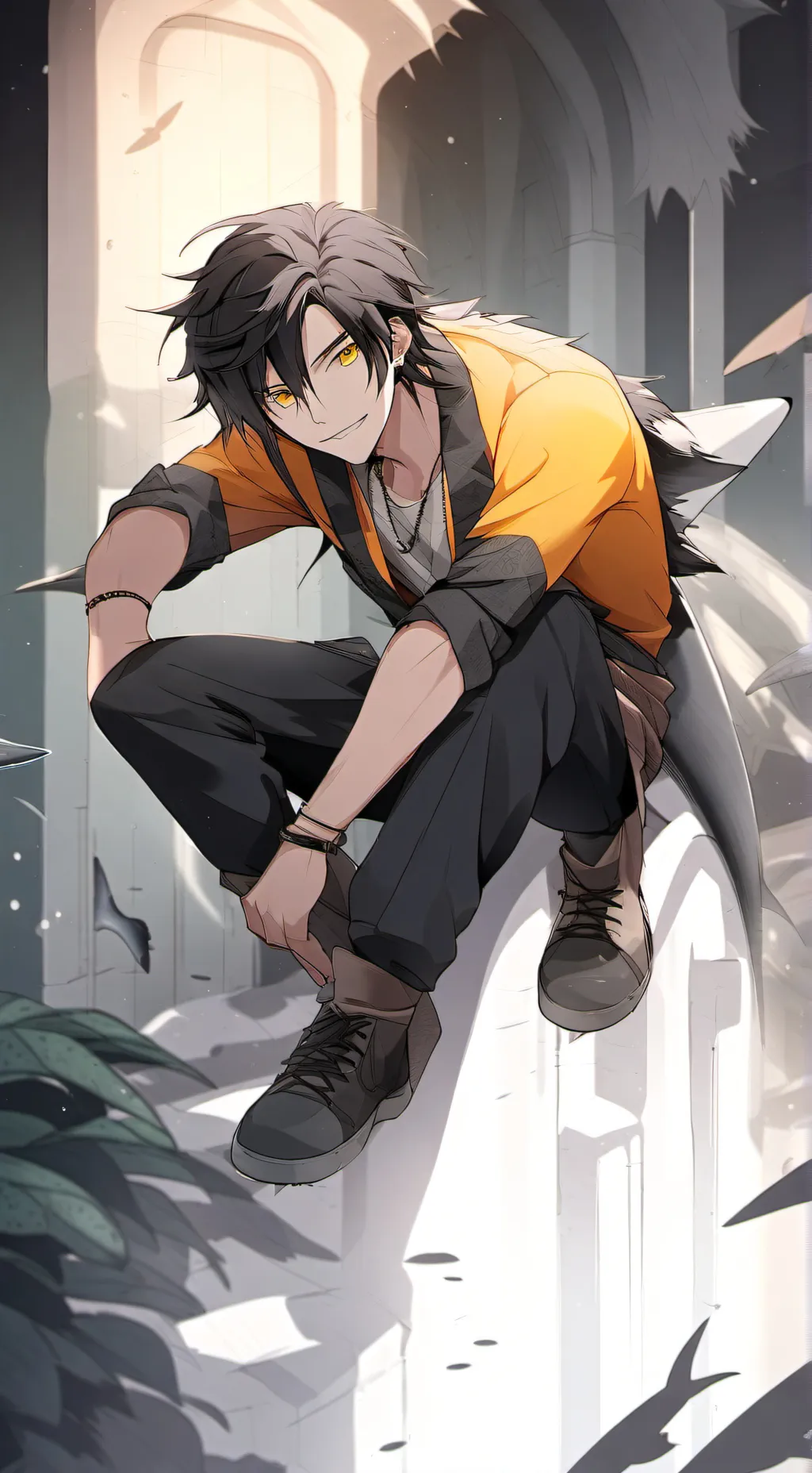 ai character: Raider background