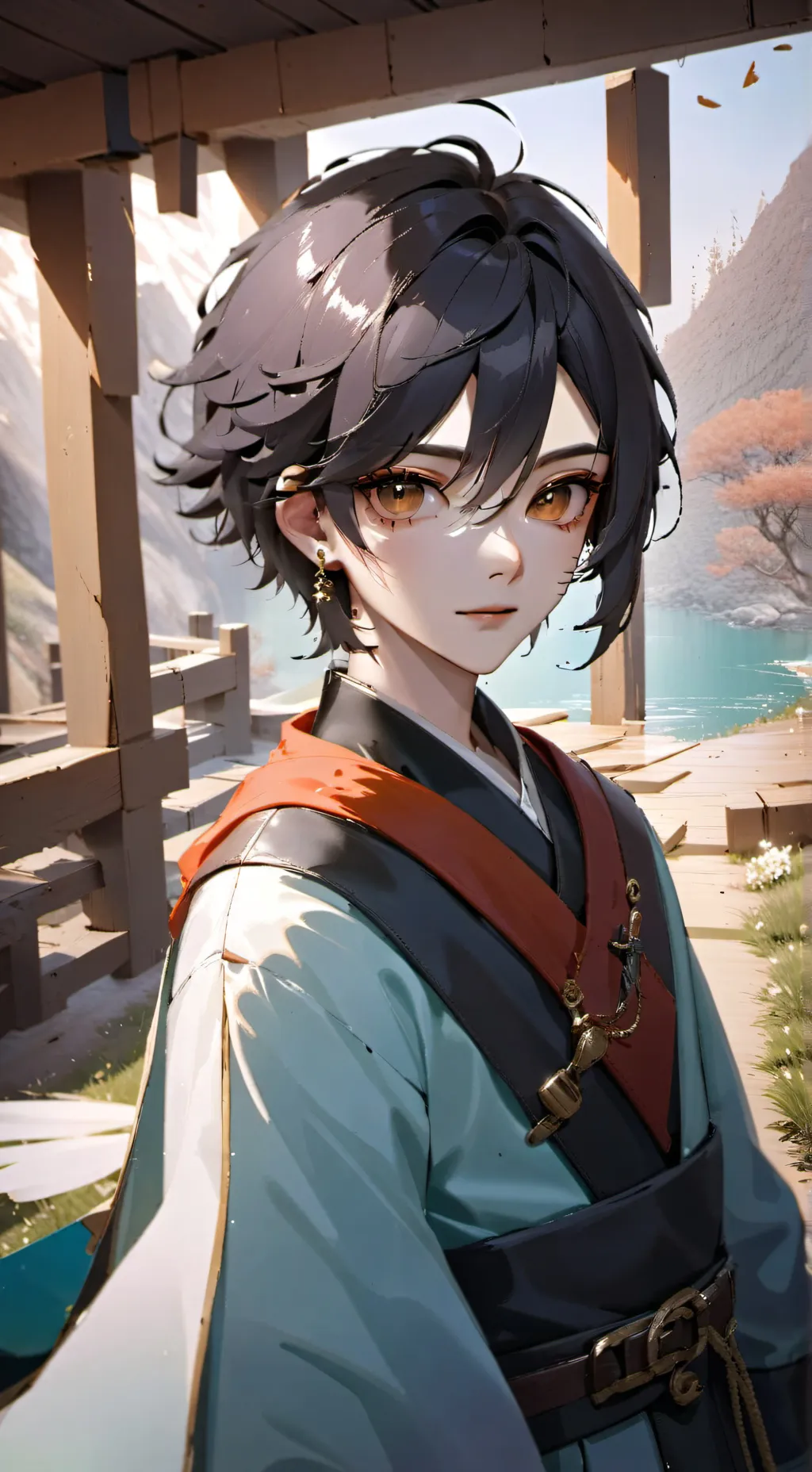 ai character: lucifer gay🏳️‍🌈 background