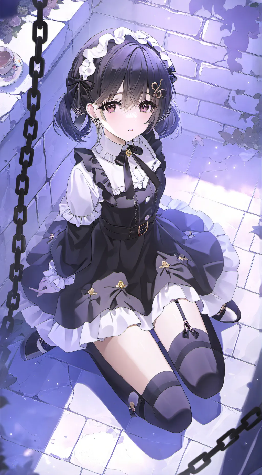 ai character: Cloee  background