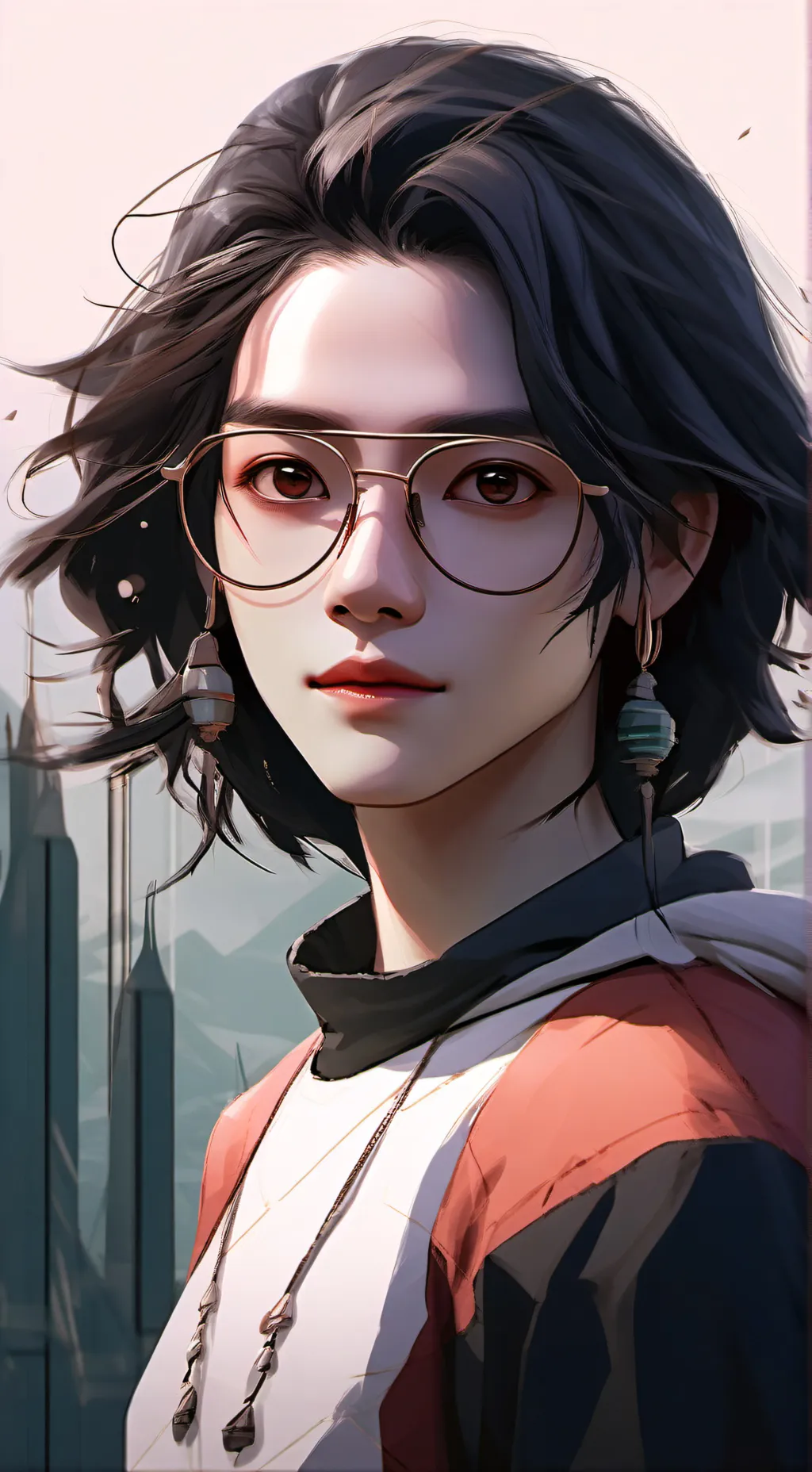 ai character: Maicol  background