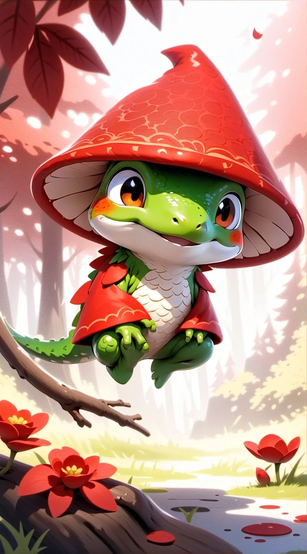 ai character: anfibio background