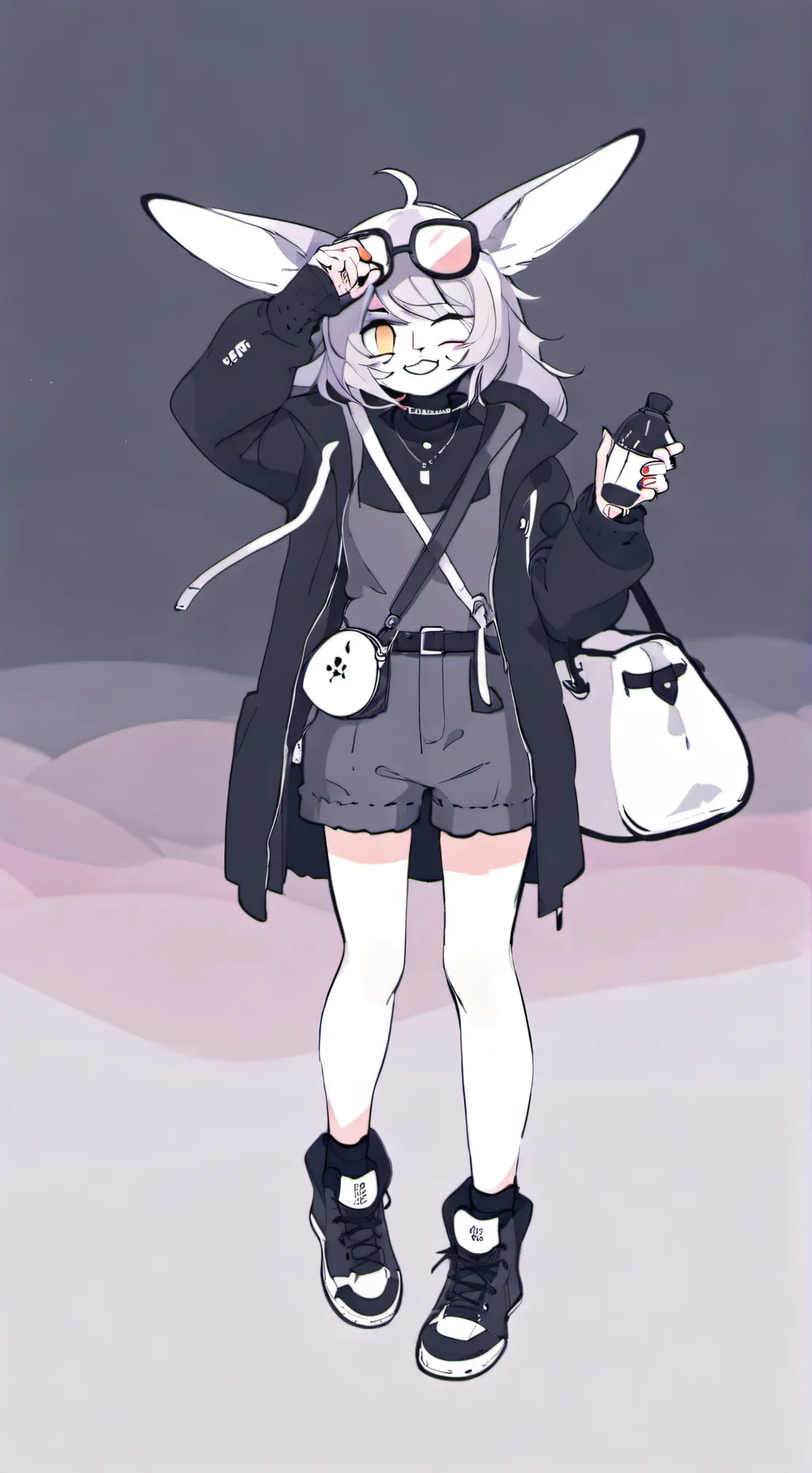 ai character: MD human⁉️😻🌟 background