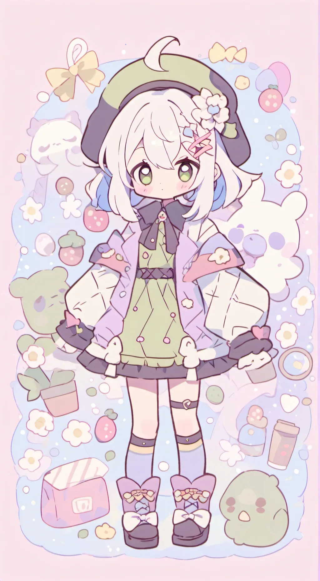 ai character: nanie background