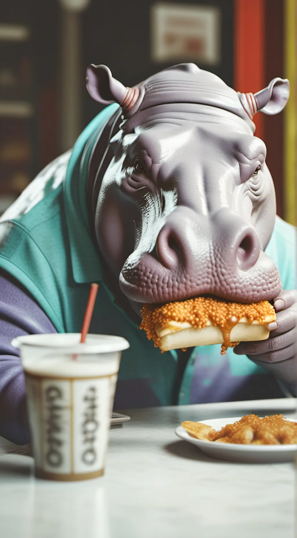 ai character: Your mum background