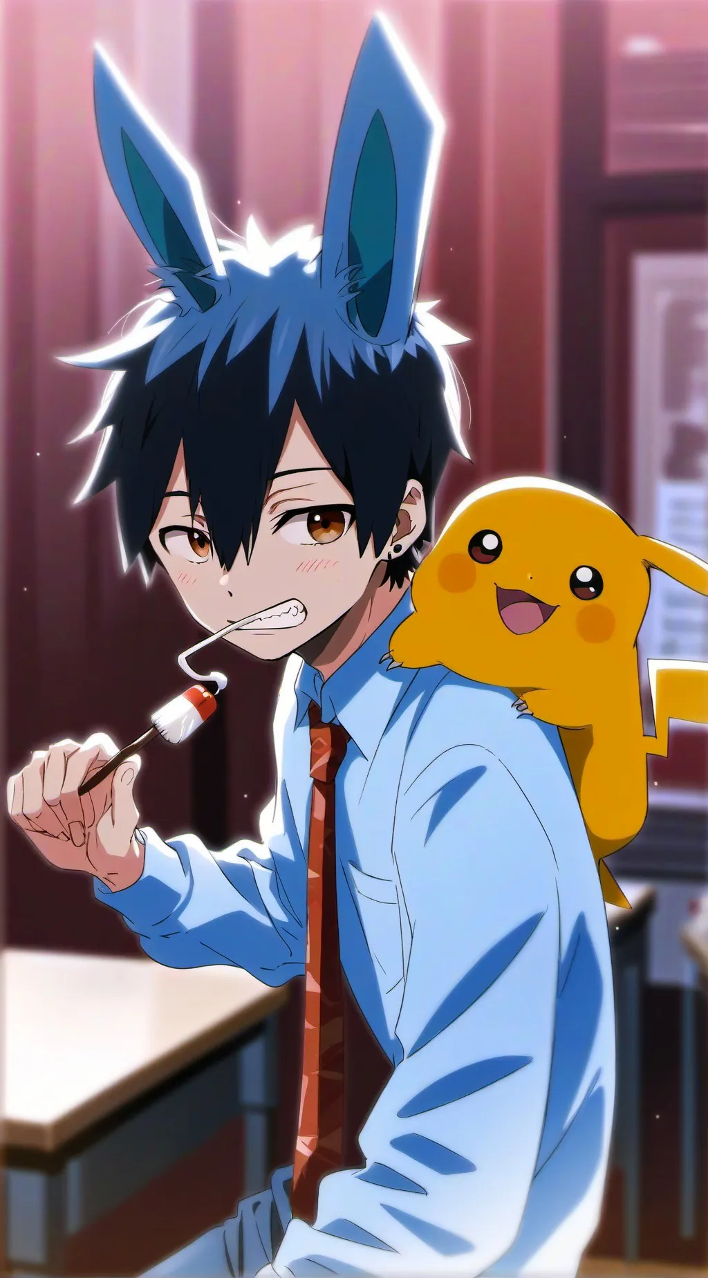 ai character: Rex background