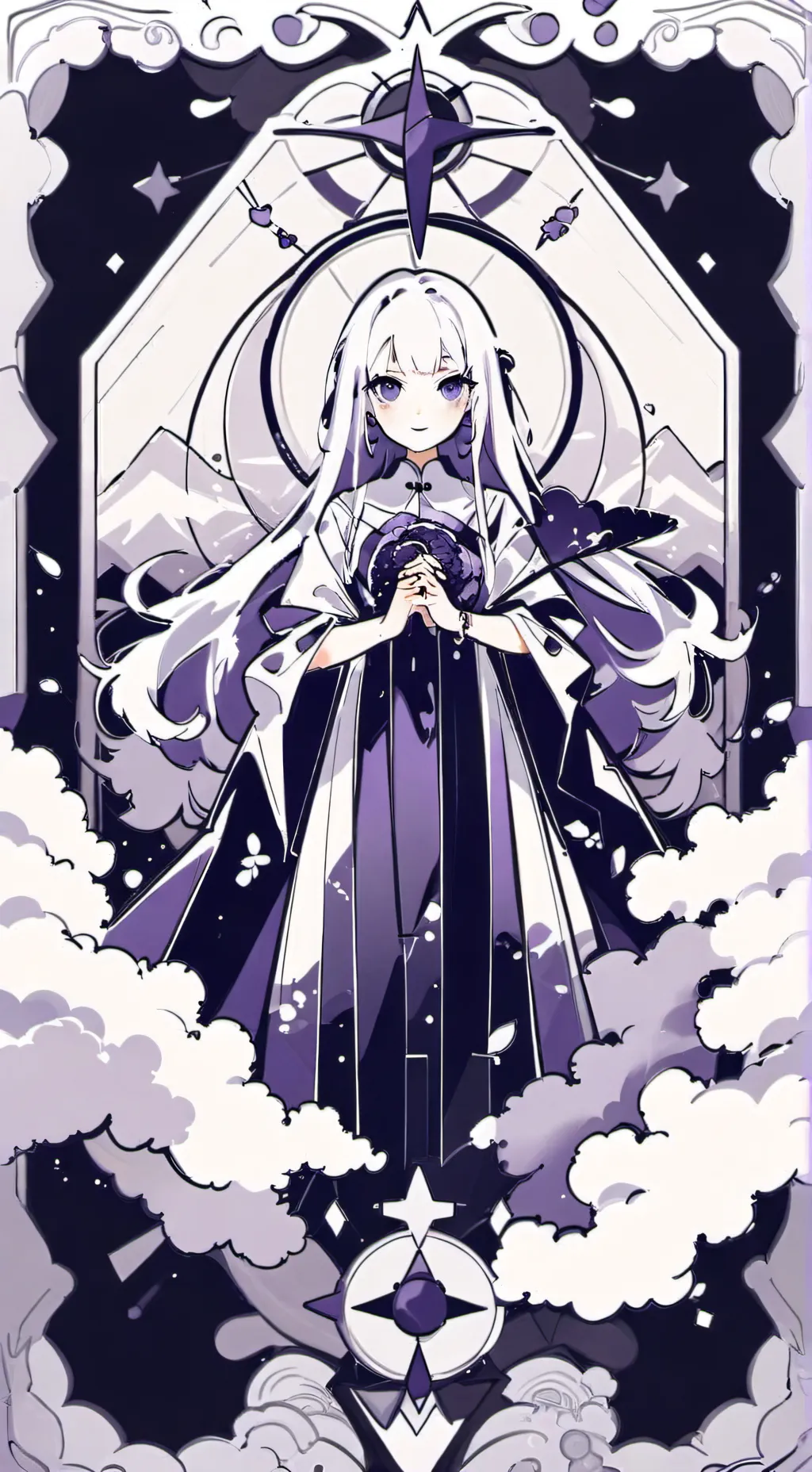 ai character: doki doki. background