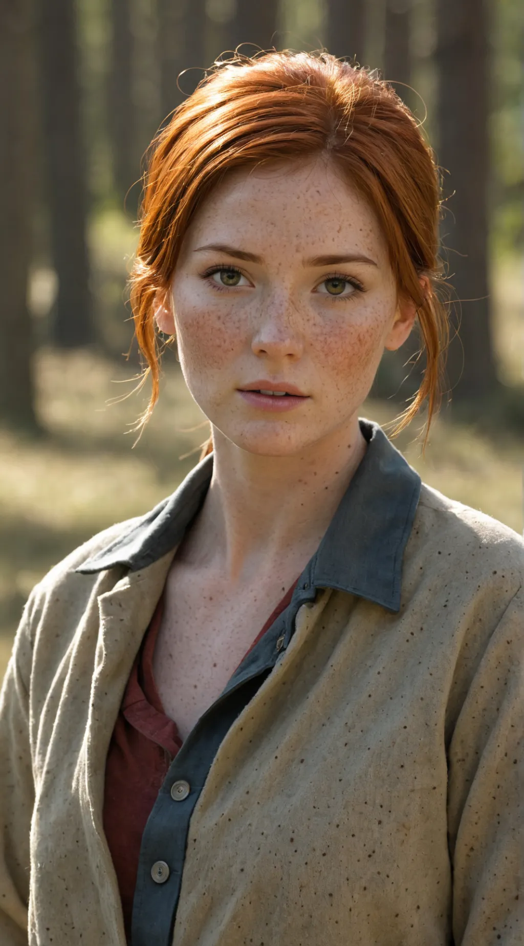 ai character: kim pine  background