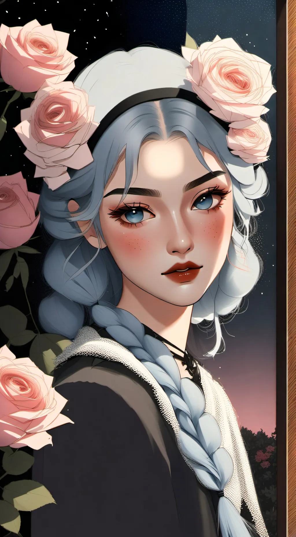 ai character: Lila background