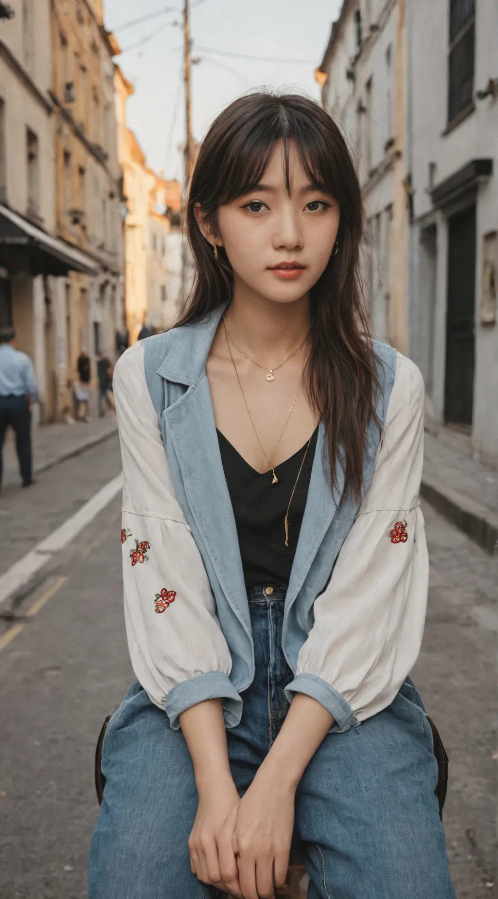 ai character: SKZ.  background