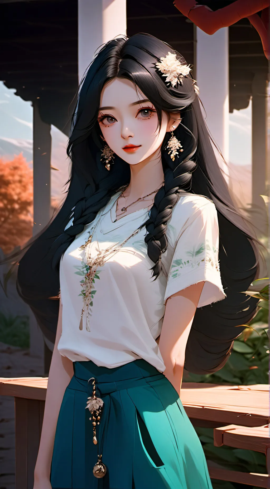 ai character: Nori background