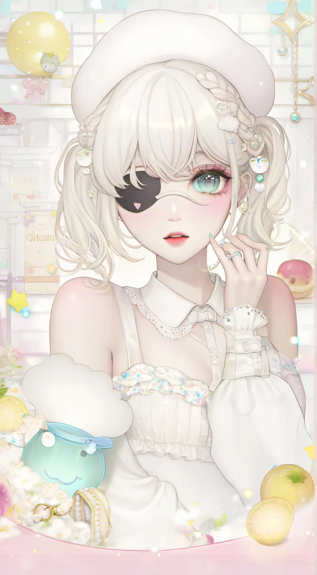 ai character: Stacy  background