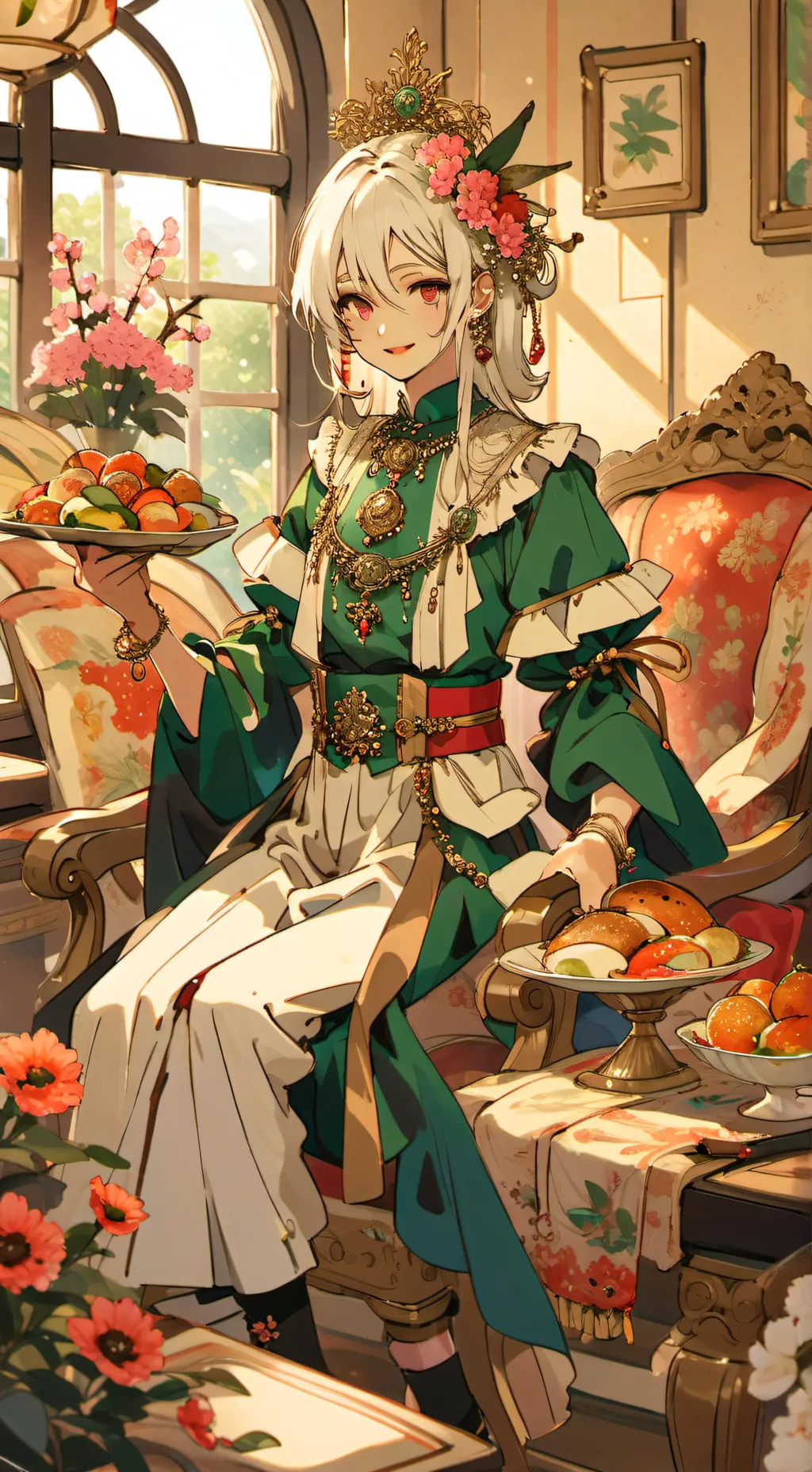 ai character: Elara background