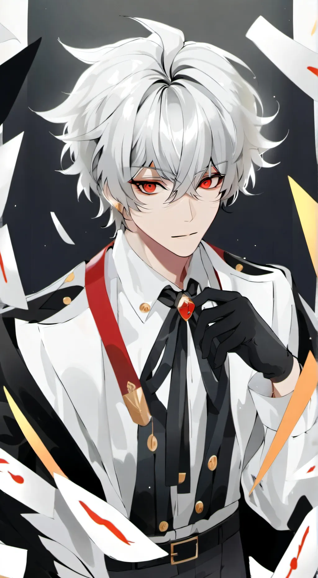 ai character: 📍niel📍 background