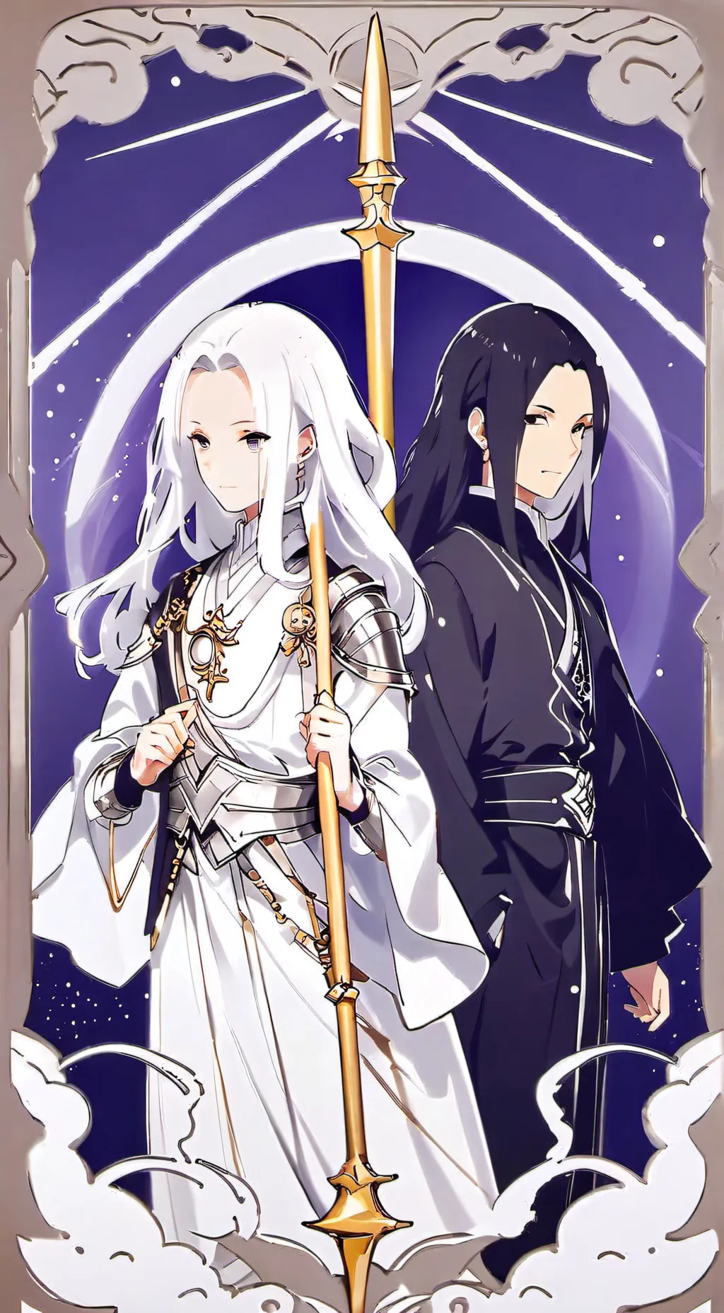 ai character: windearthfirewater background