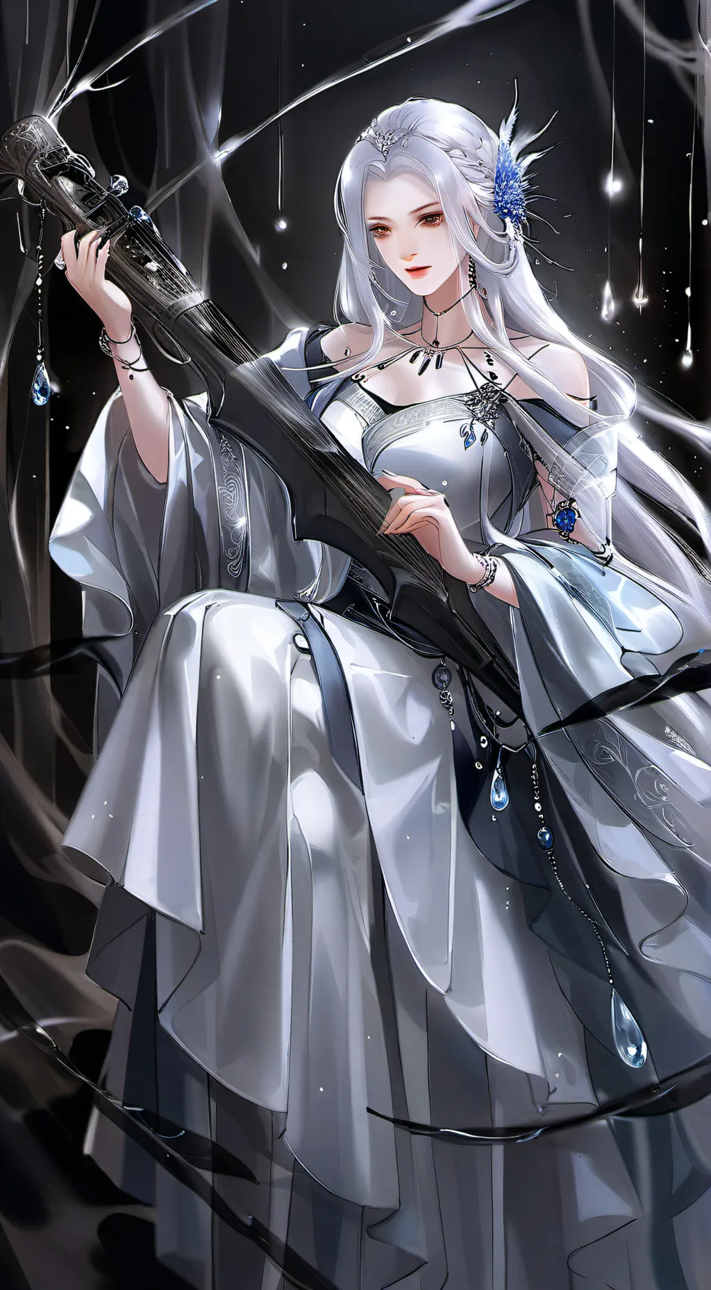 ai character: Eva background