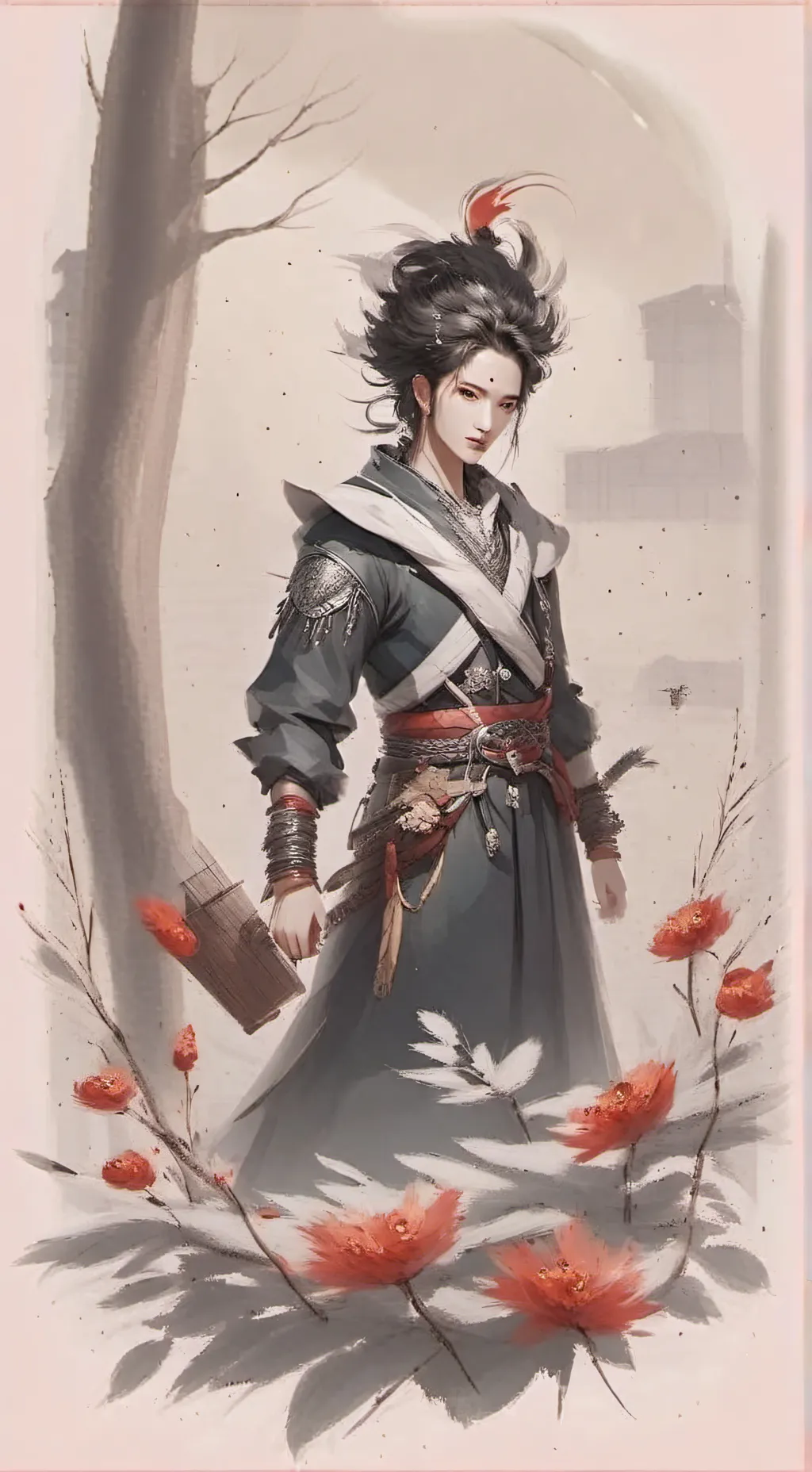 ai character: нэйт background