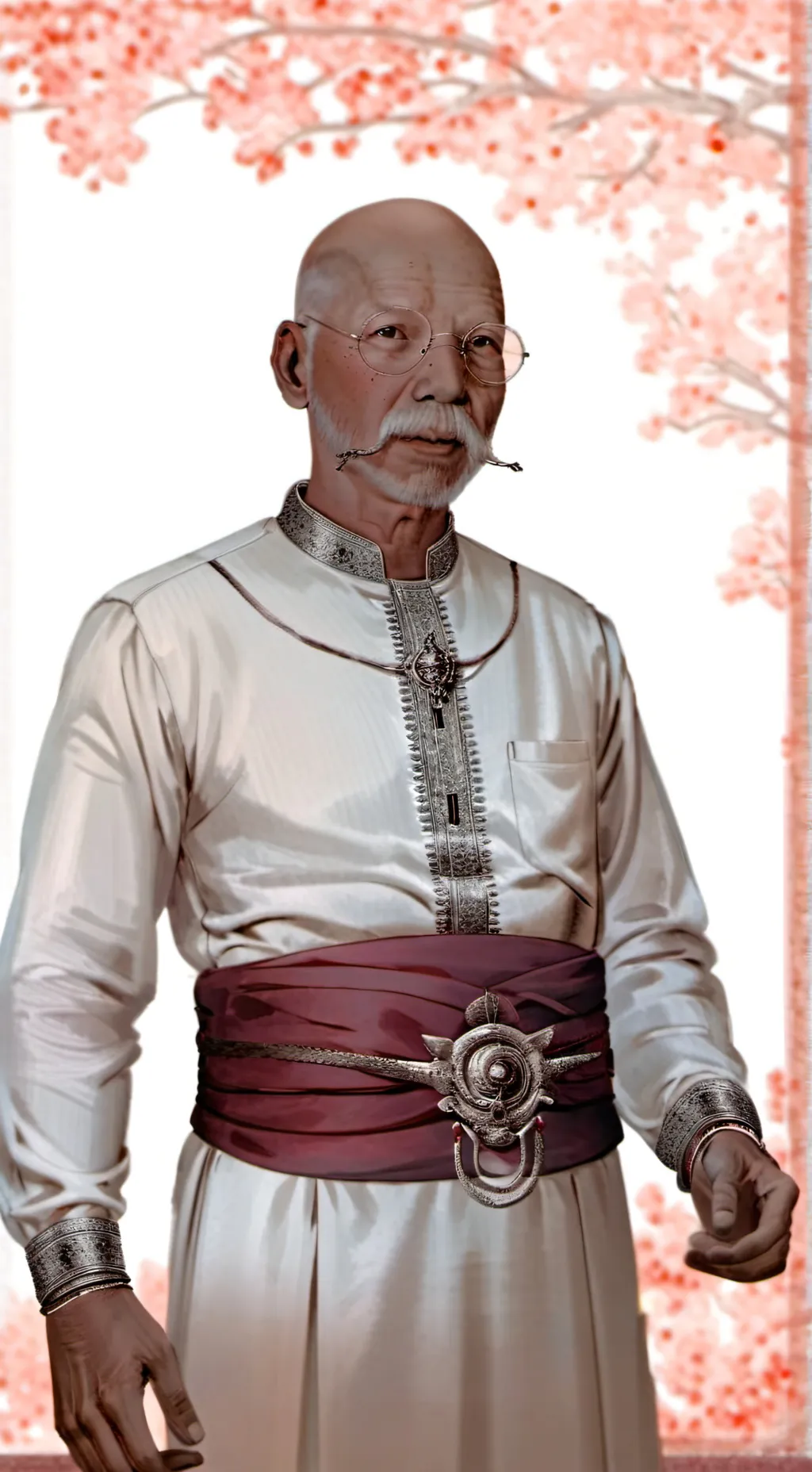 ai character: science man background