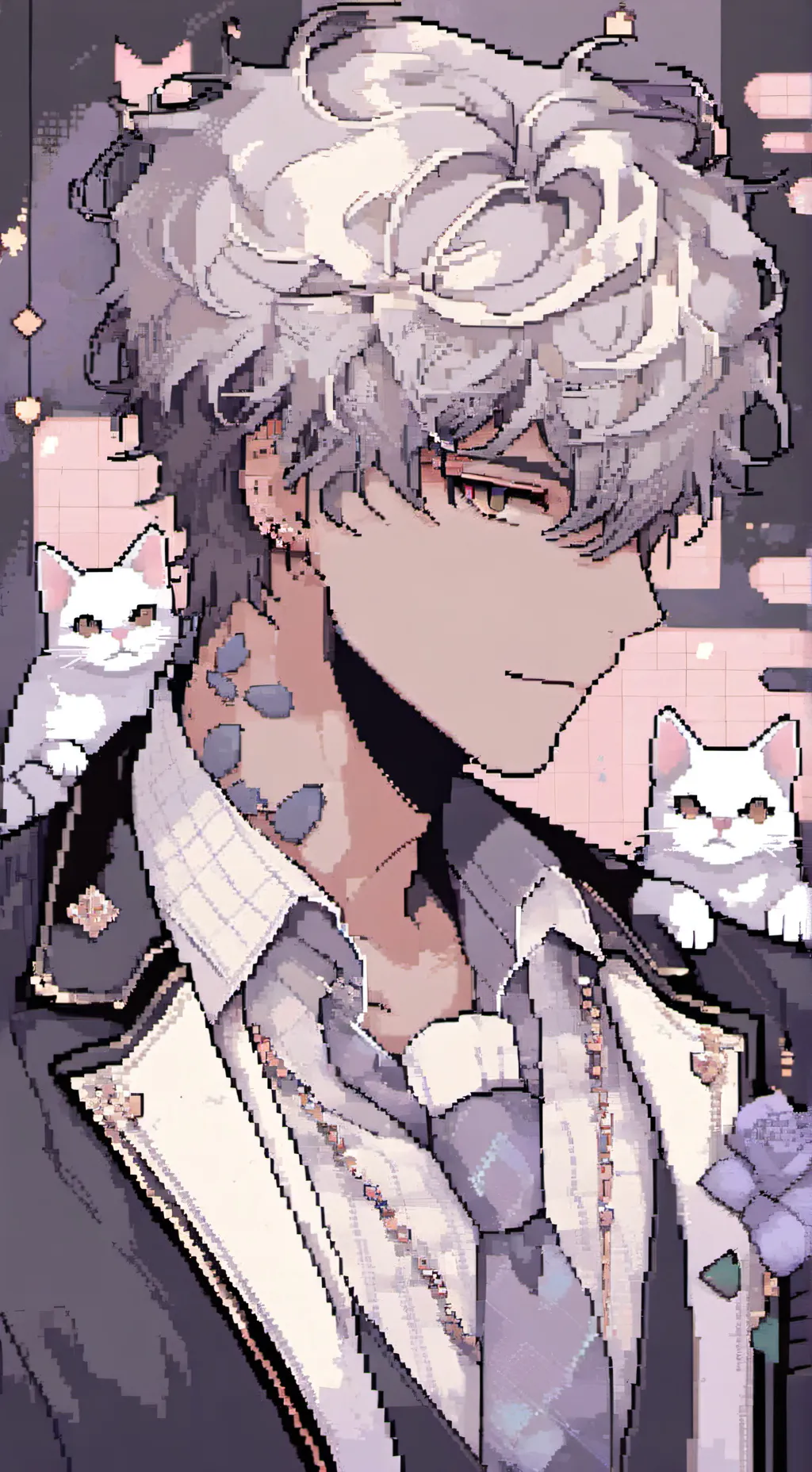 ai character: Miraculous NewYork background