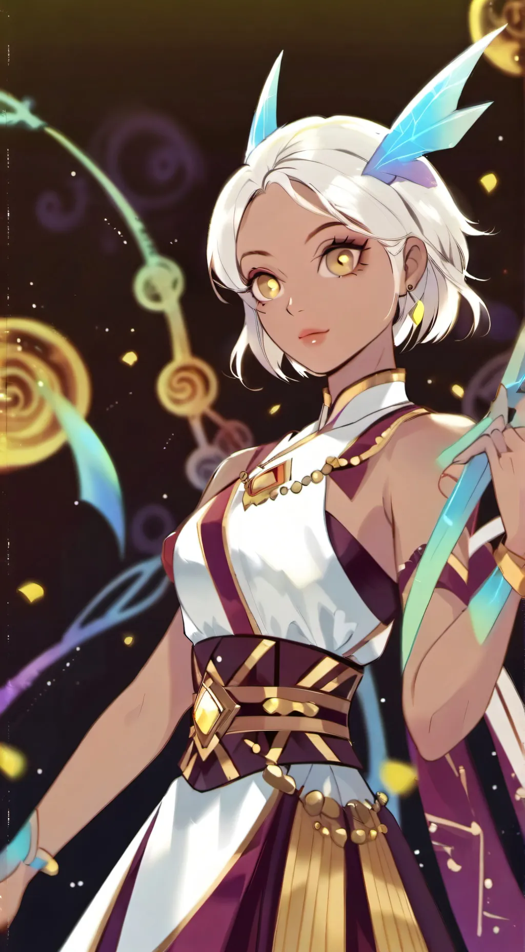 ai character: Lena background