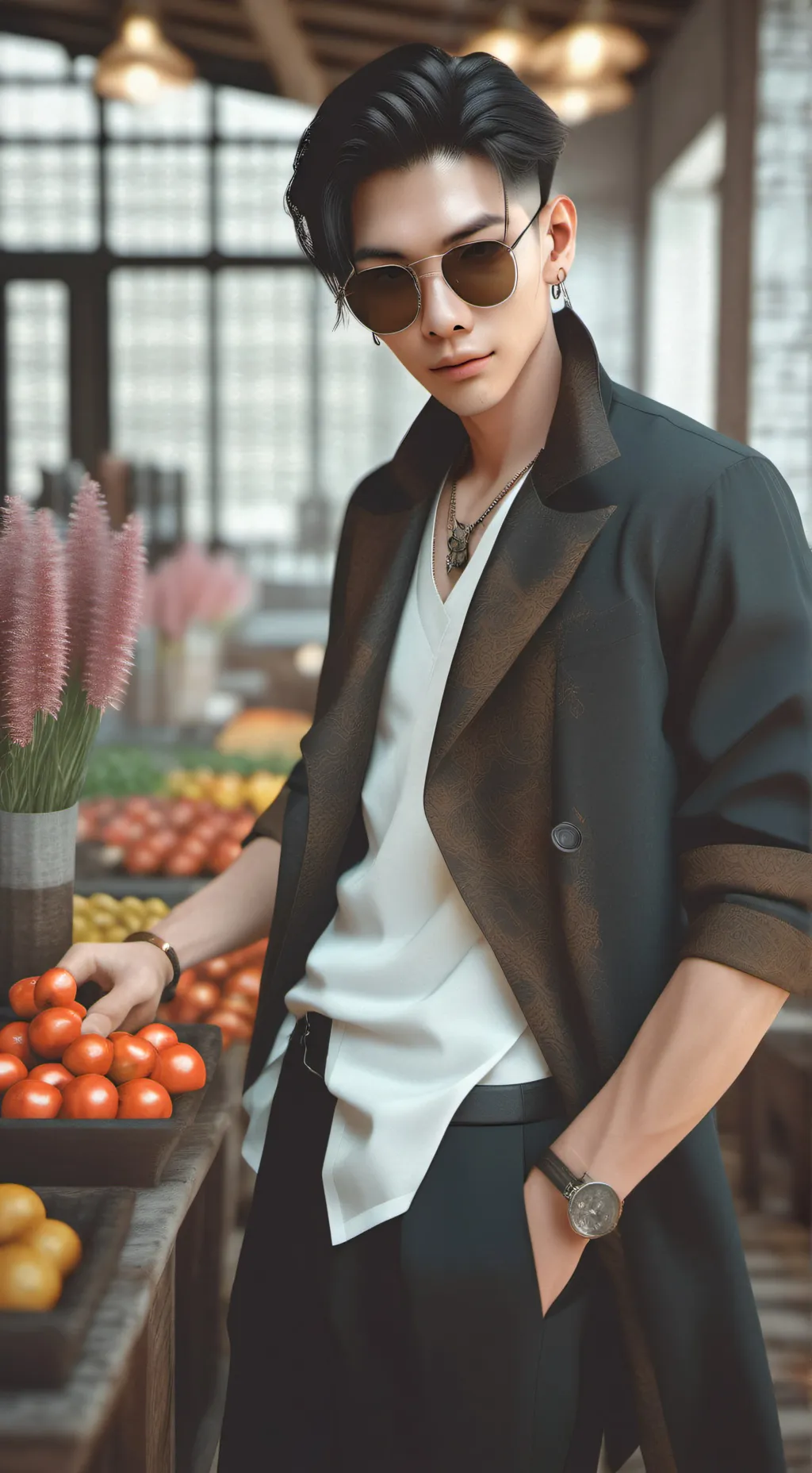 ai character: Enhypen background