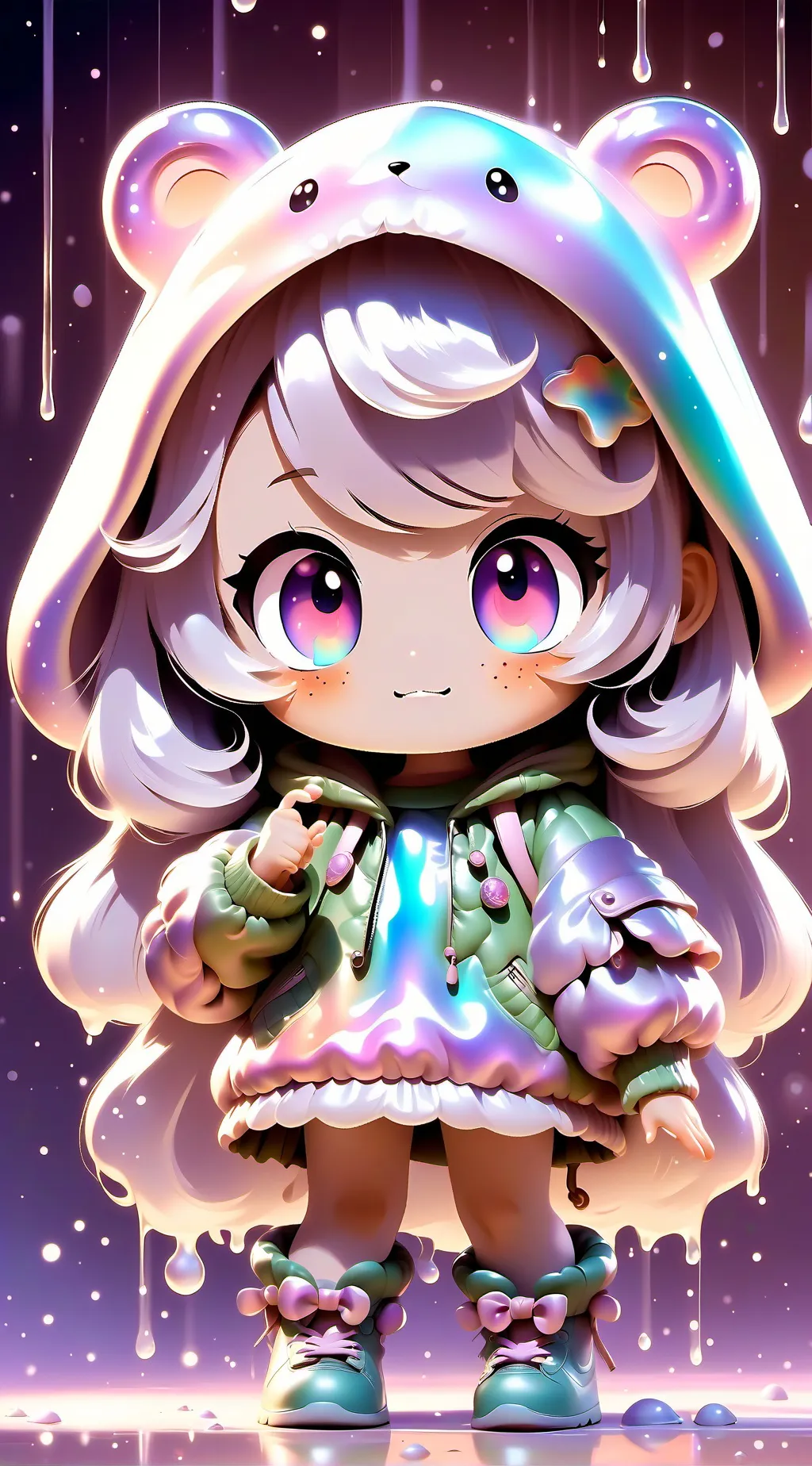 ai character: Teenieping 4  background