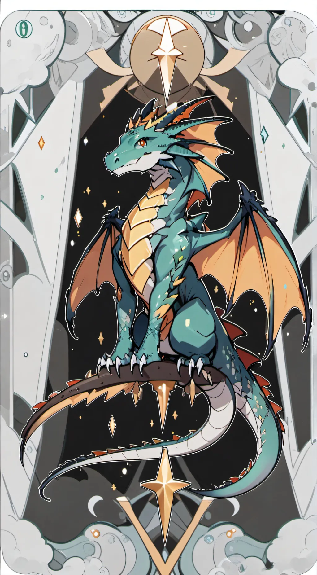 ai character: Glory background