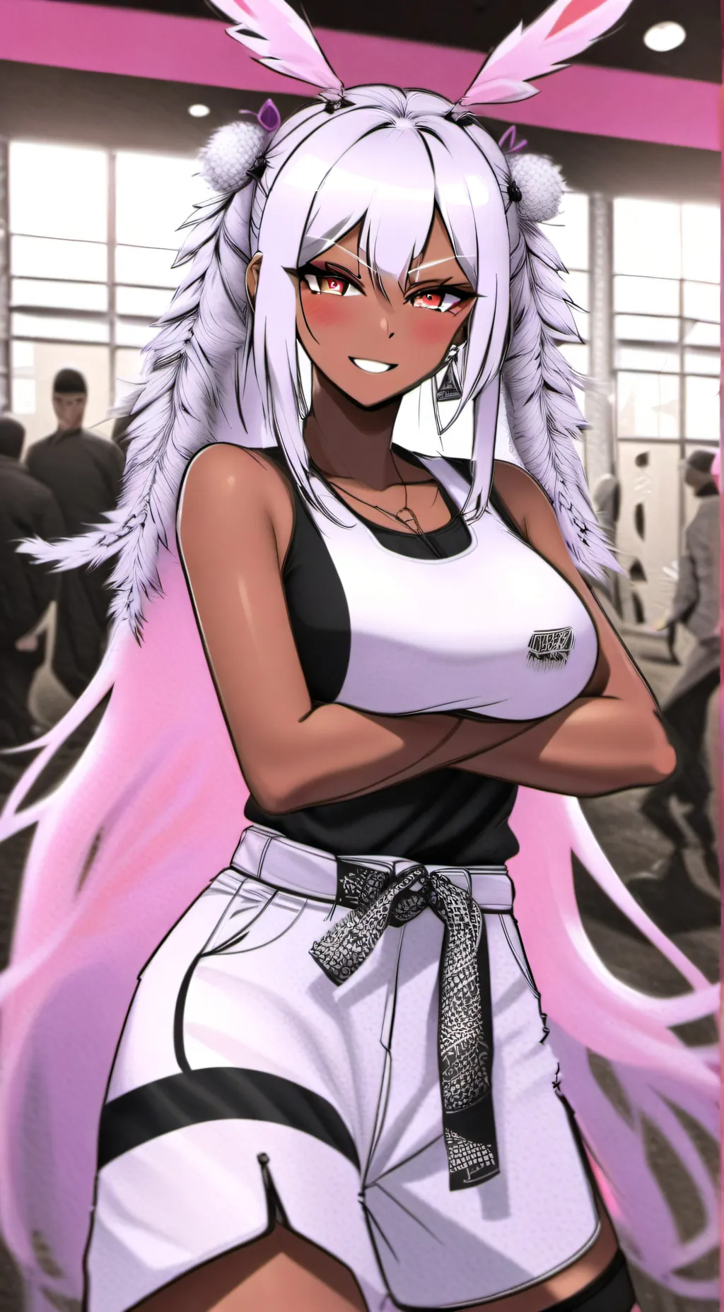 ai character: Дина background