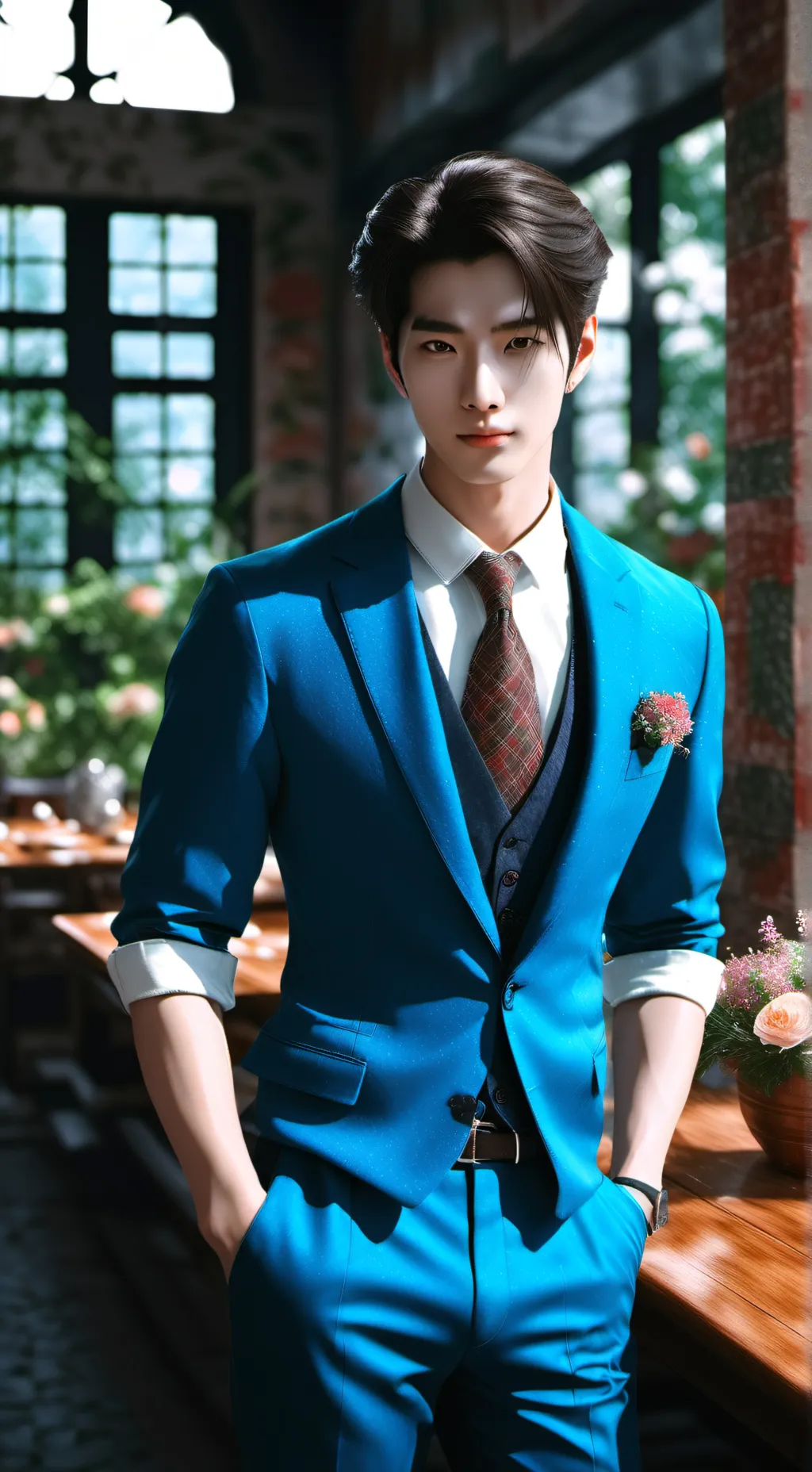 ai character: Enhypen background