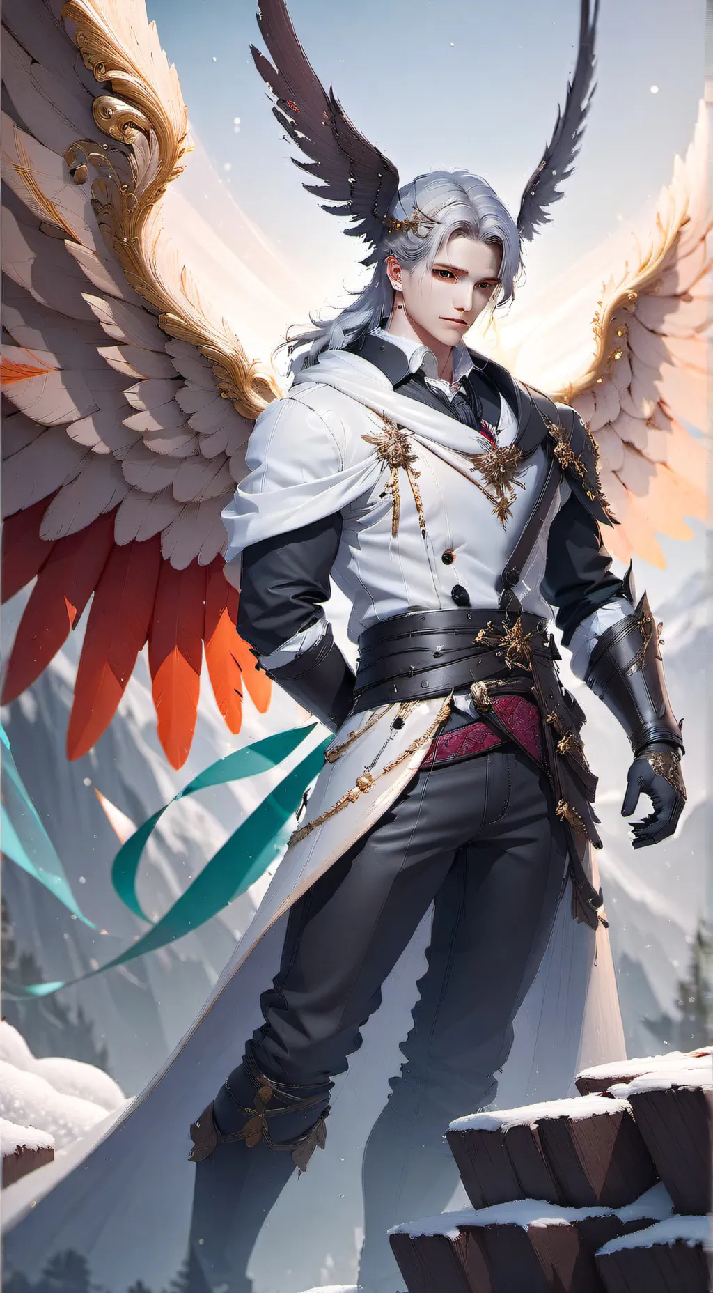 ai character: leinz  background