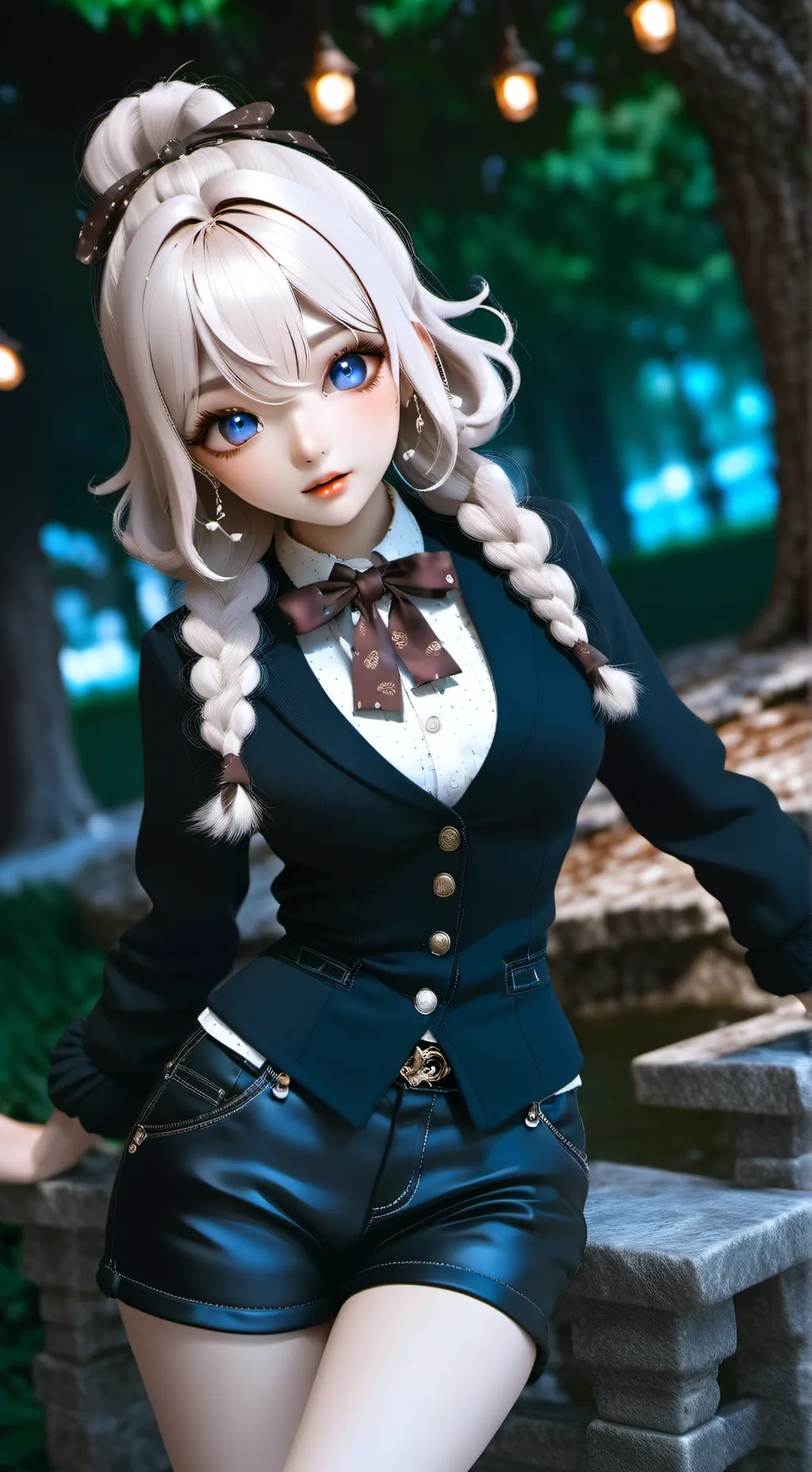 ai character: Lily background