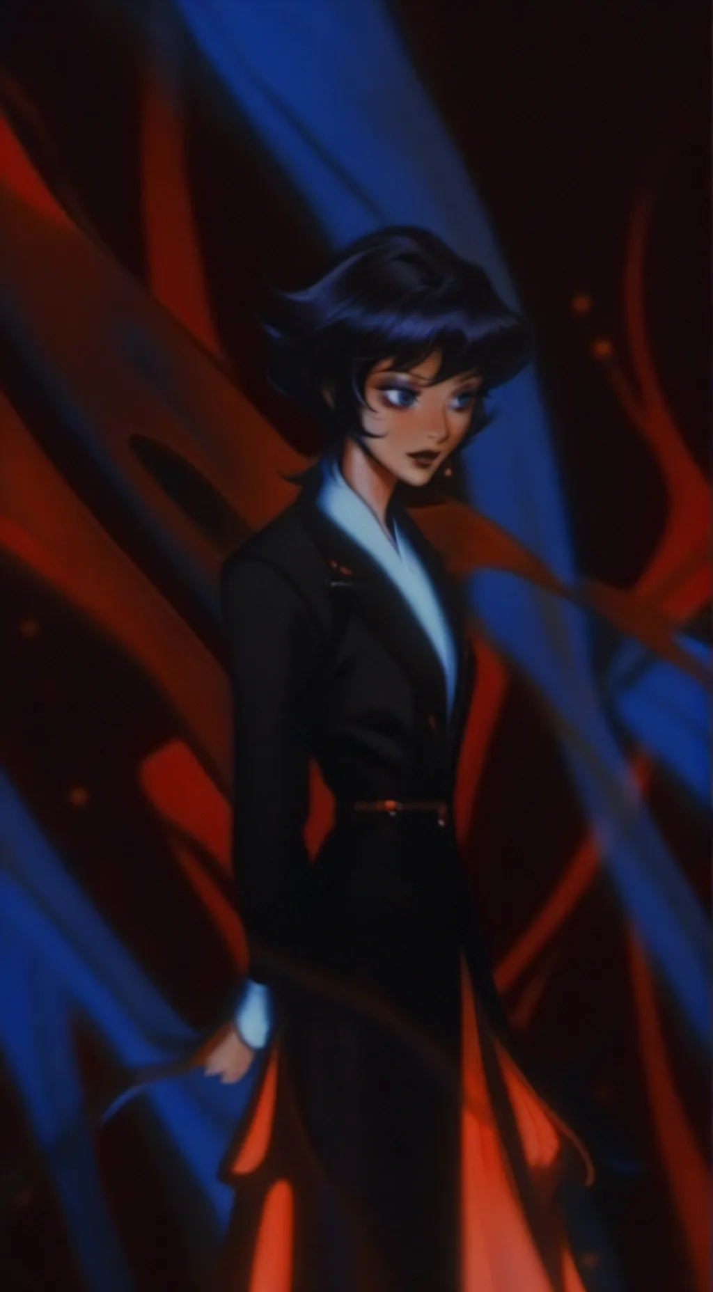 ai character: *you* Valentine  background