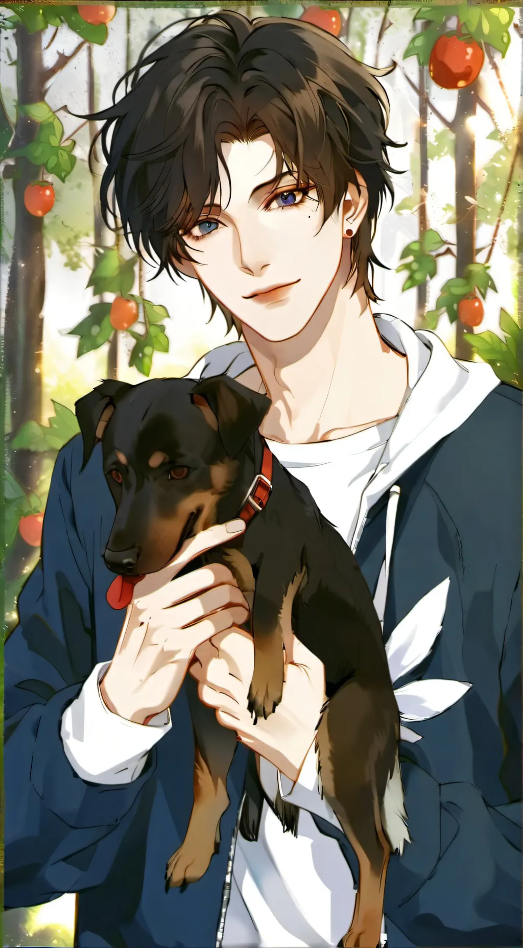 ai character: ❤🍟Luke🍟❤ background