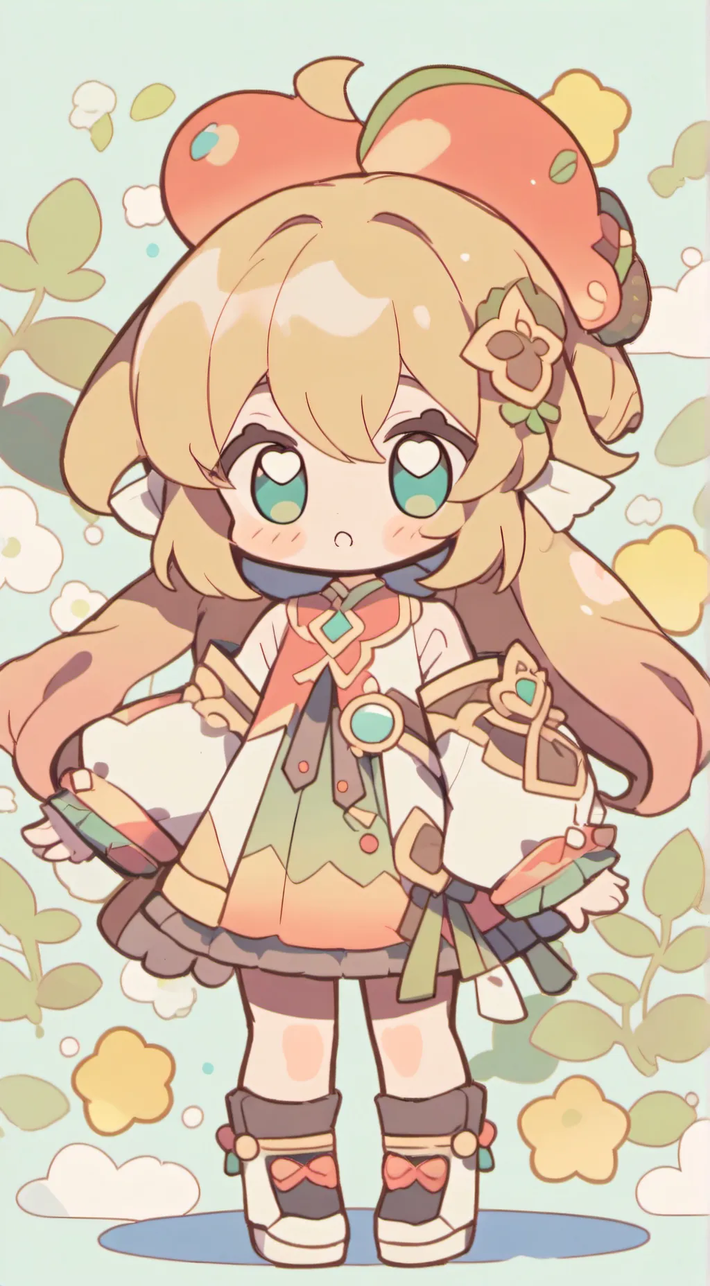 ai character: chatinha background