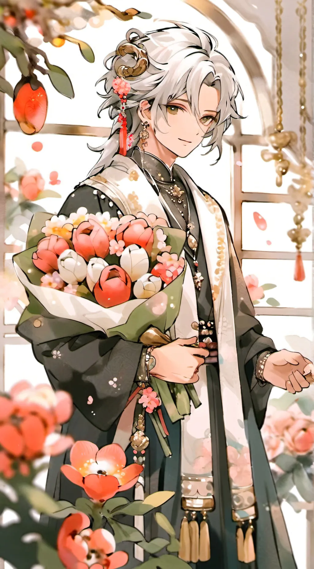 ai character: ash background