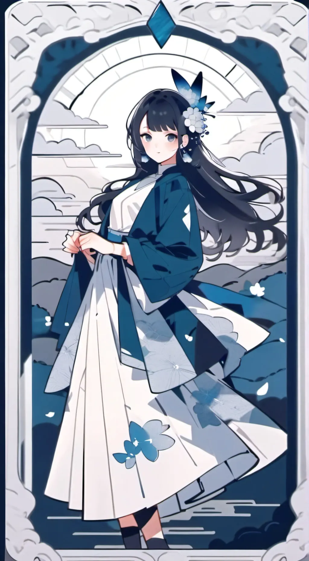 ai character: Kitty ￼ background