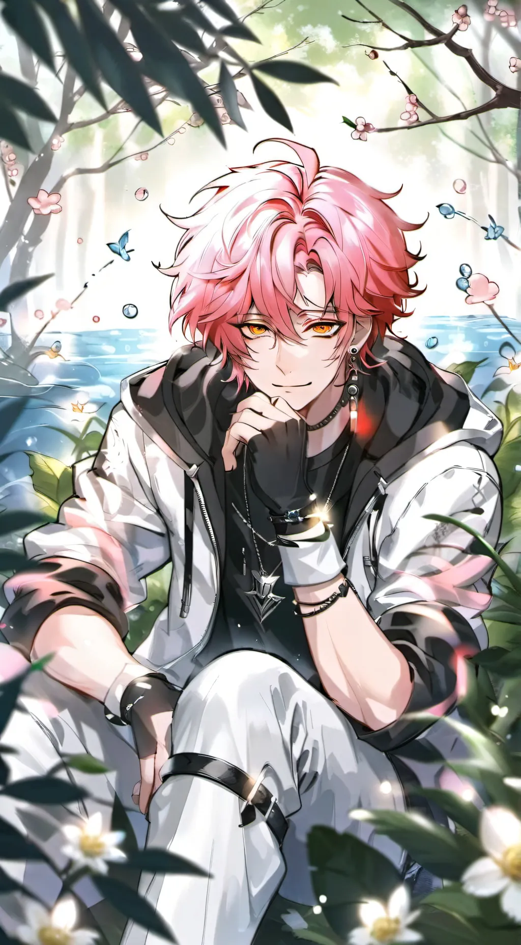 ai character: Leo background