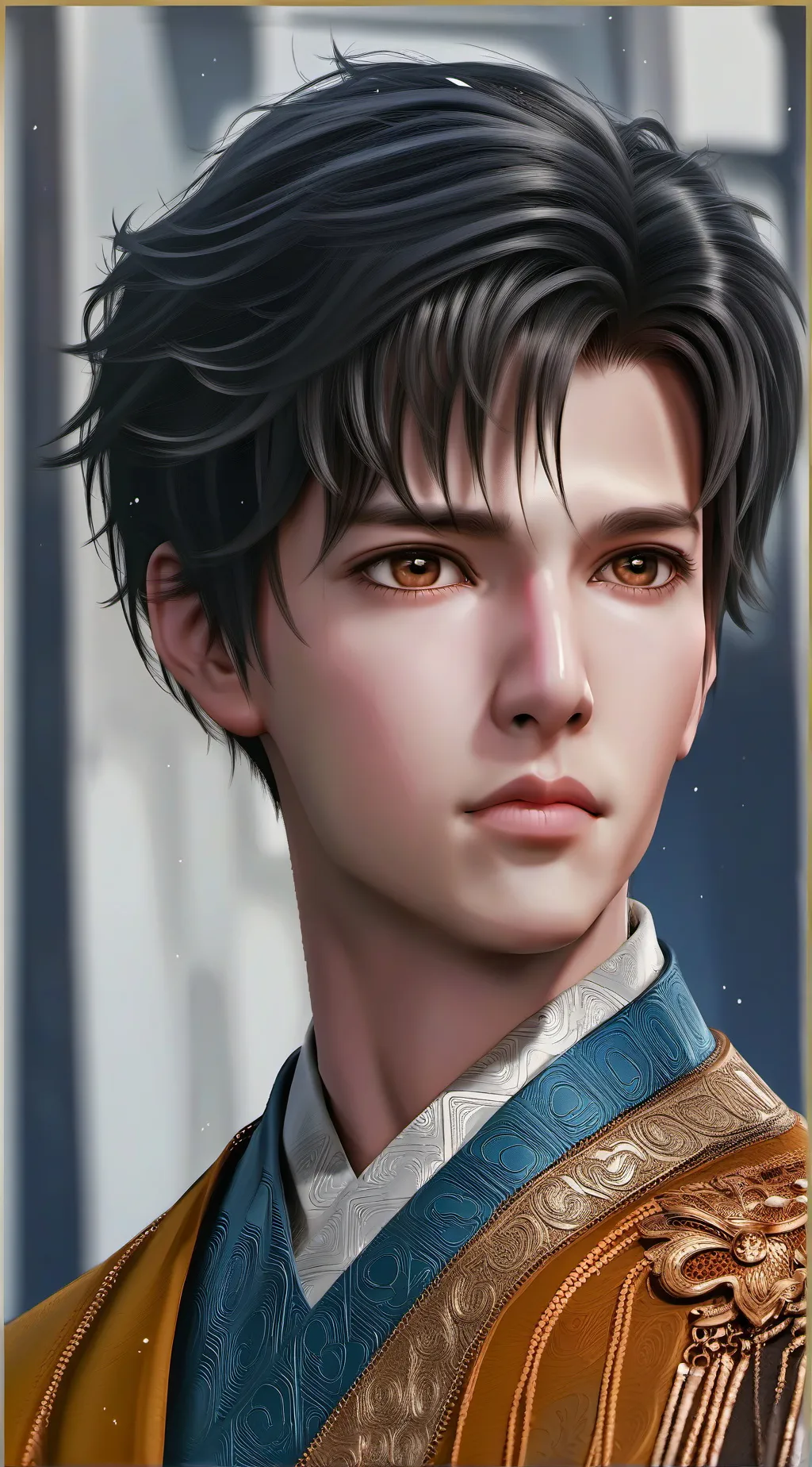 ai character: Calvin background