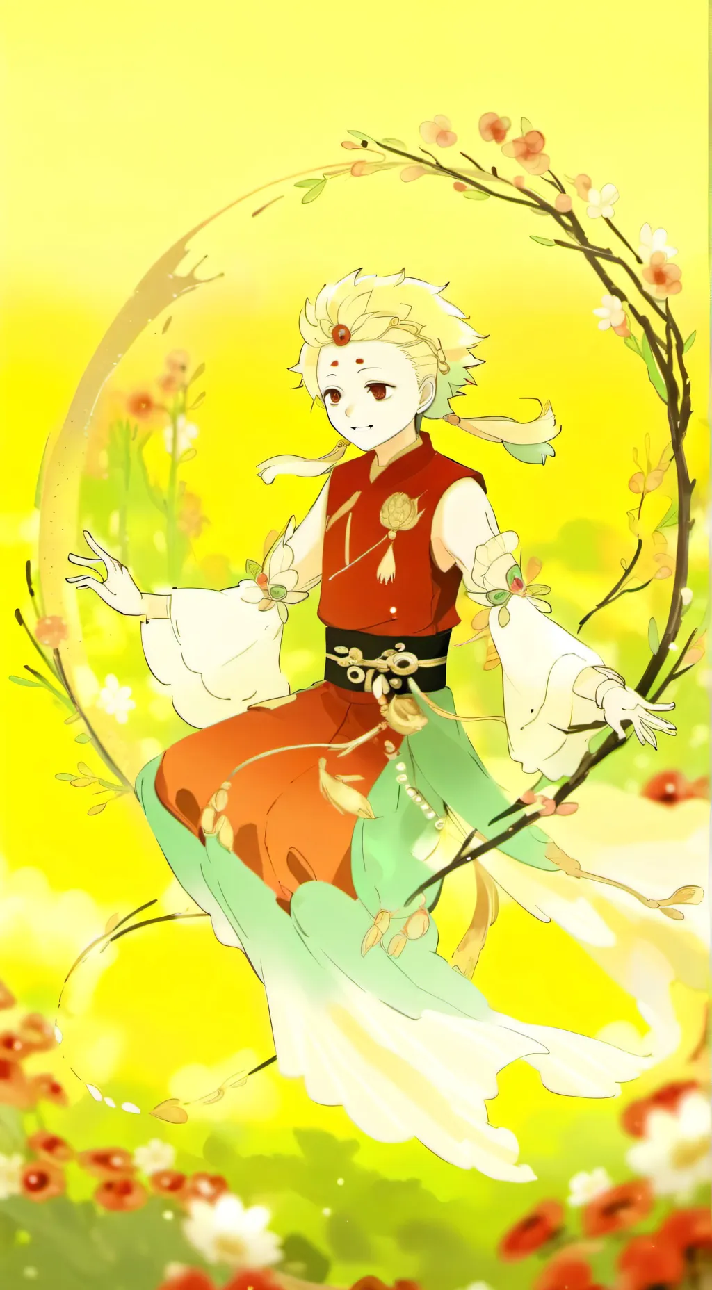 ai character: Light Sans  background