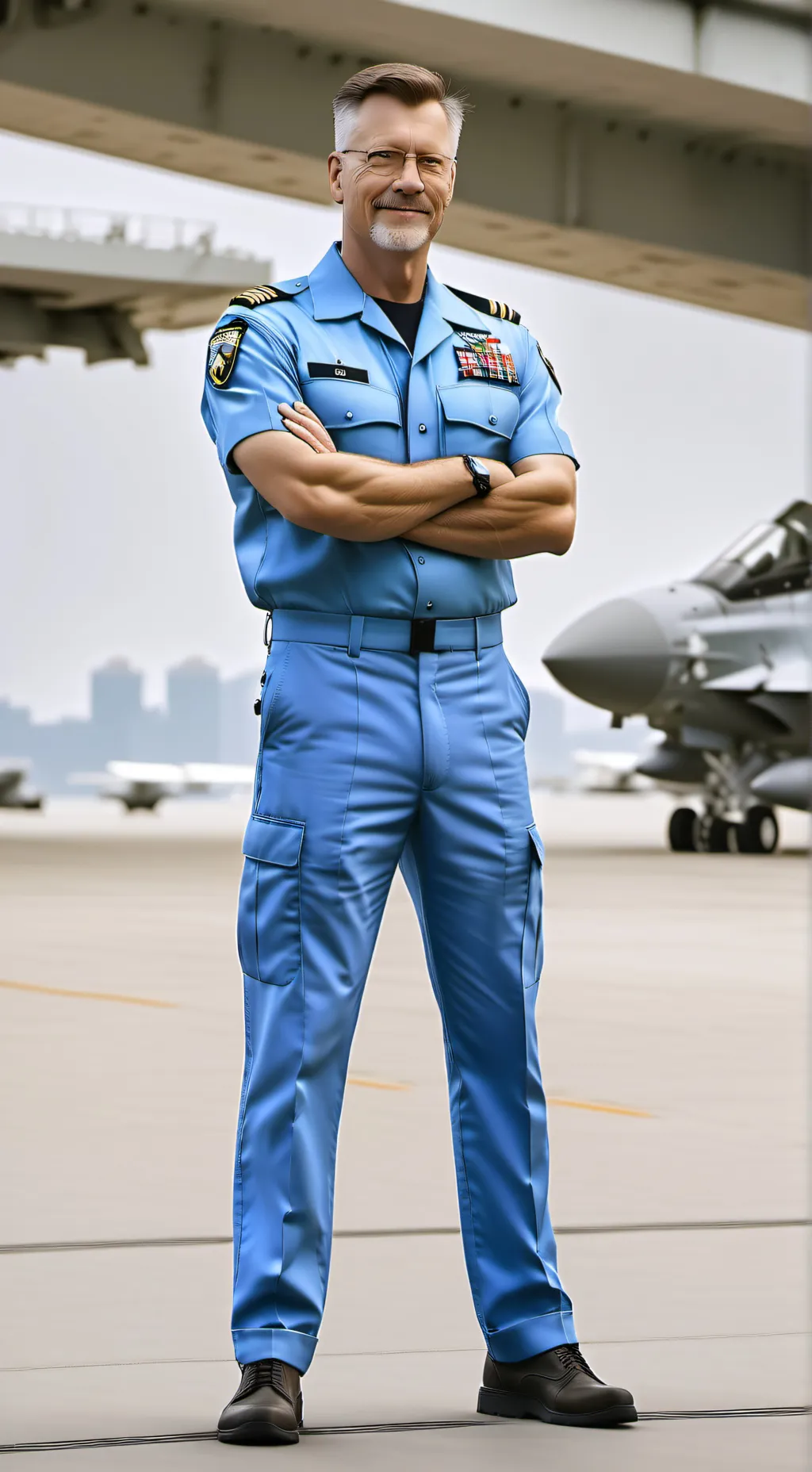 ai character: Commander Jones background