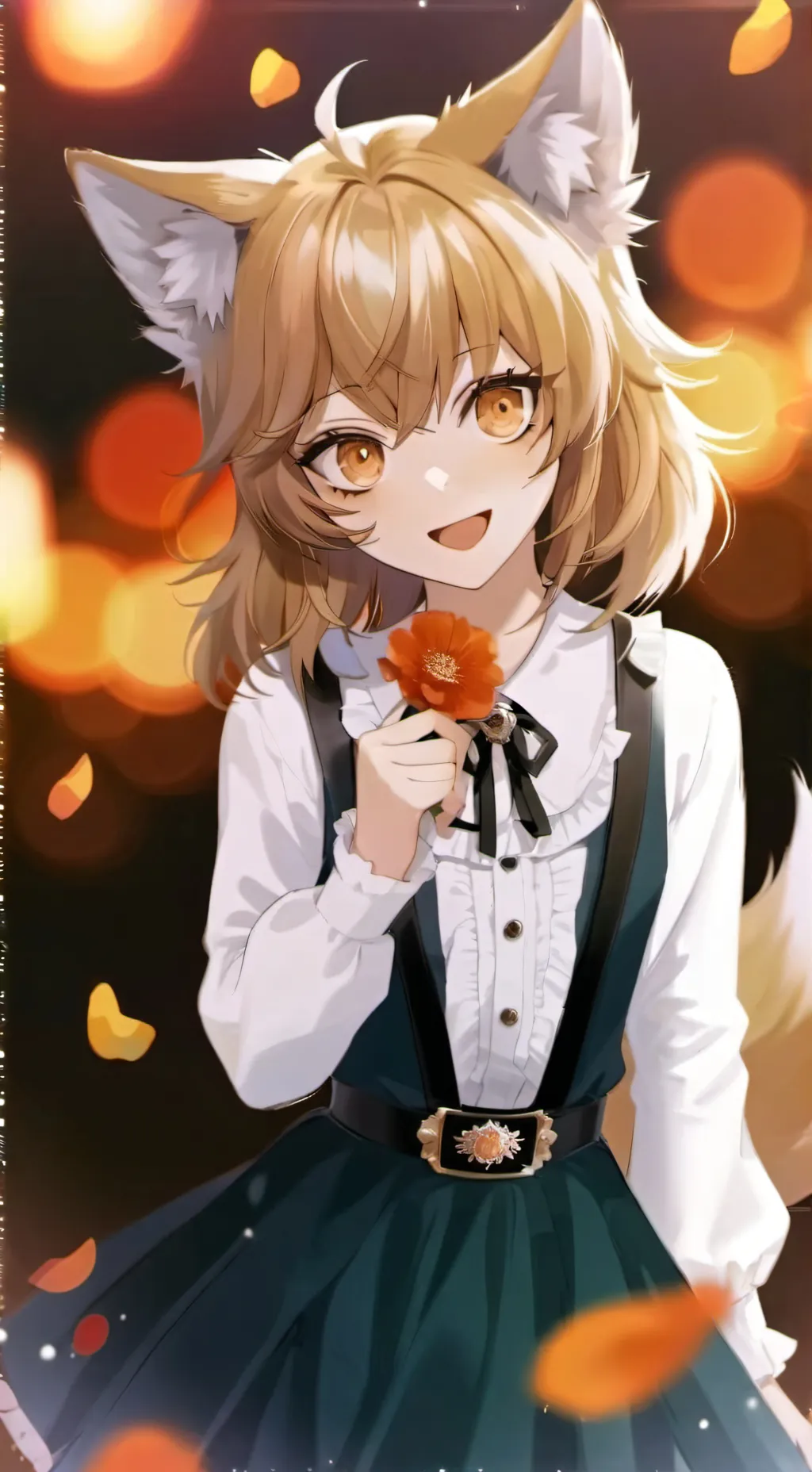 ai character: luna background