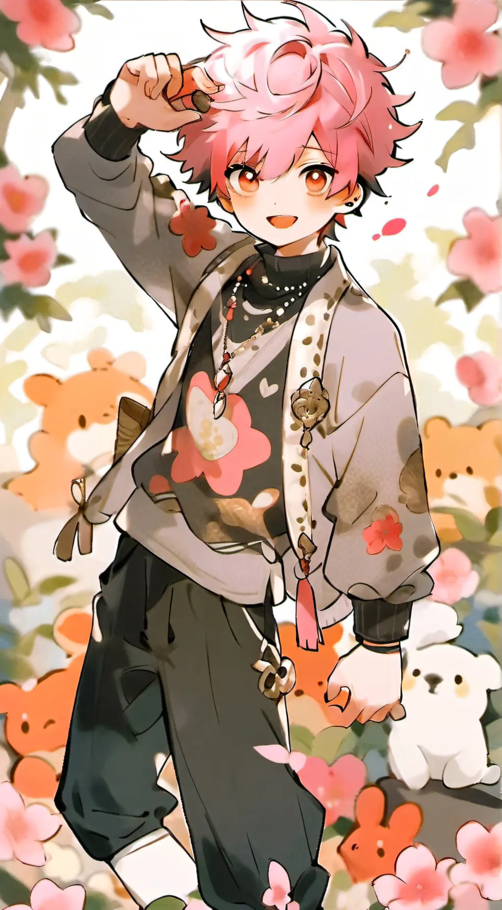 ai character: milo background