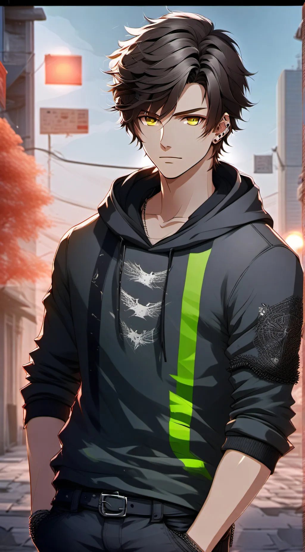 ai character: Gabriel Romano background