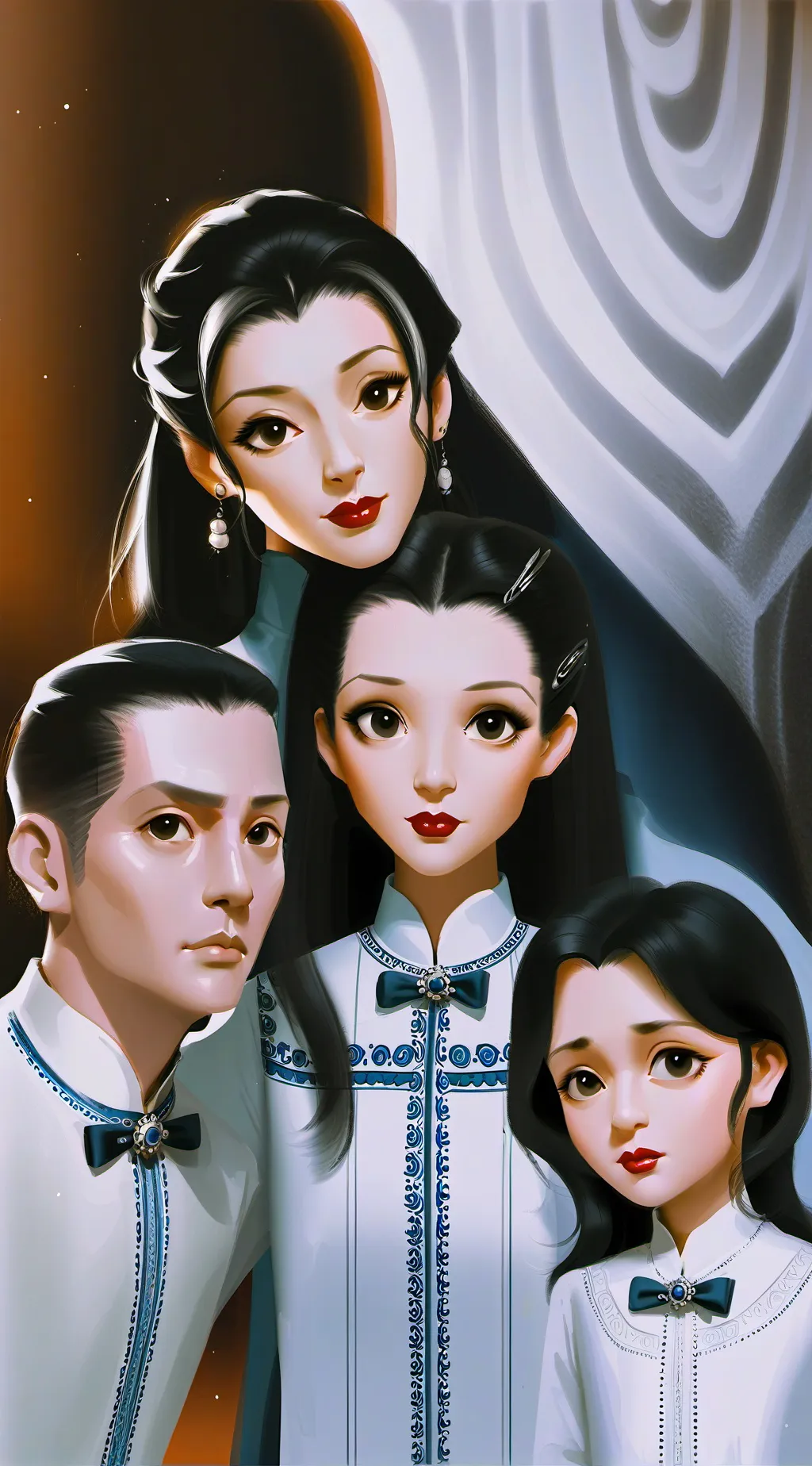 ai character: your family  background