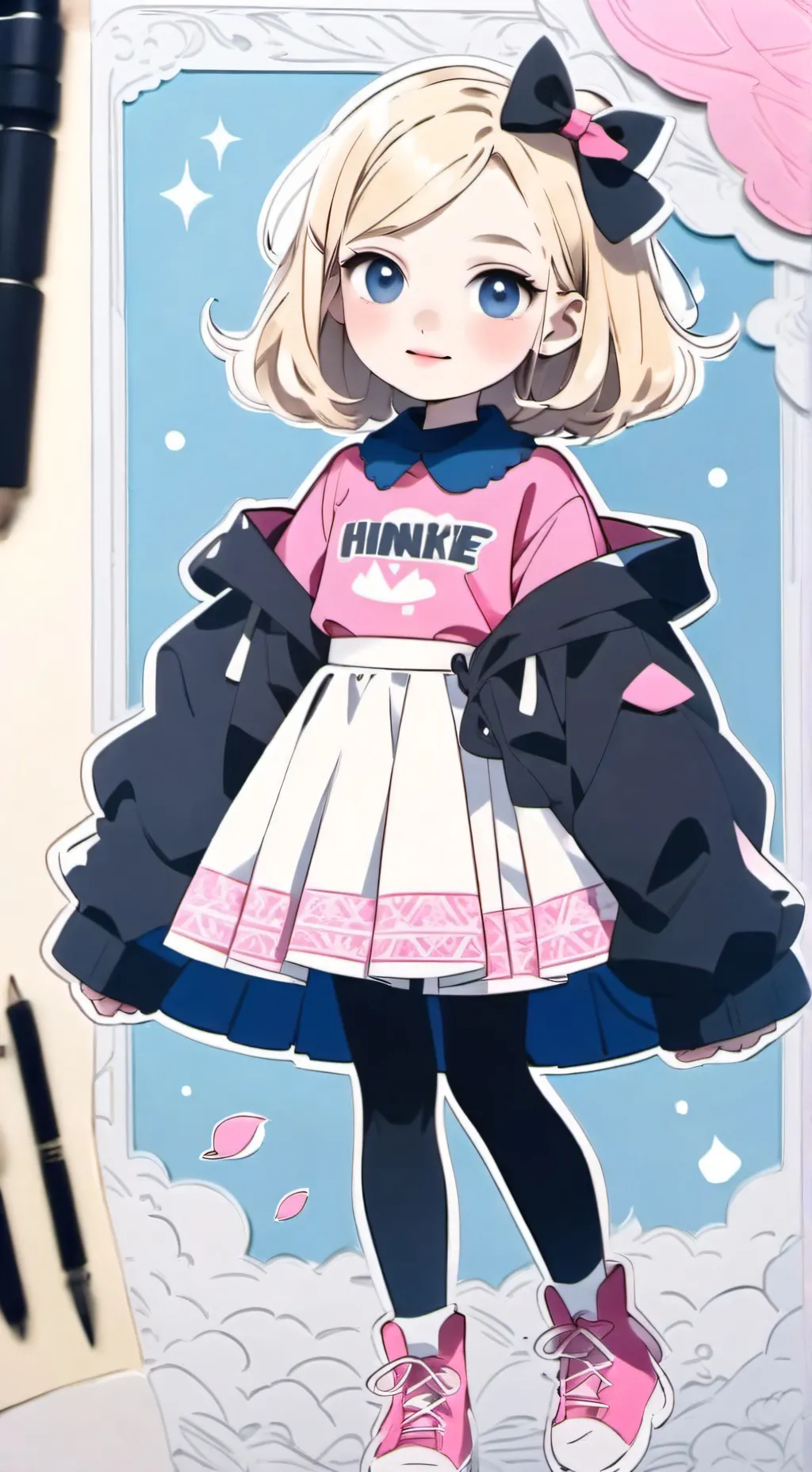 ai character: Lily background